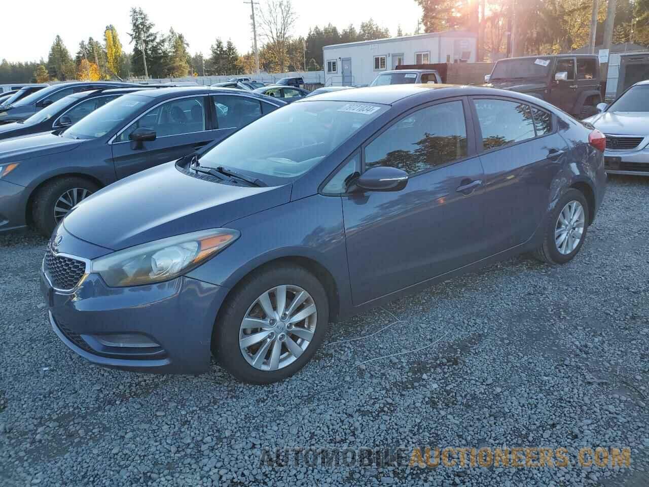 KNAFX4A67E5225765 KIA FORTE 2014