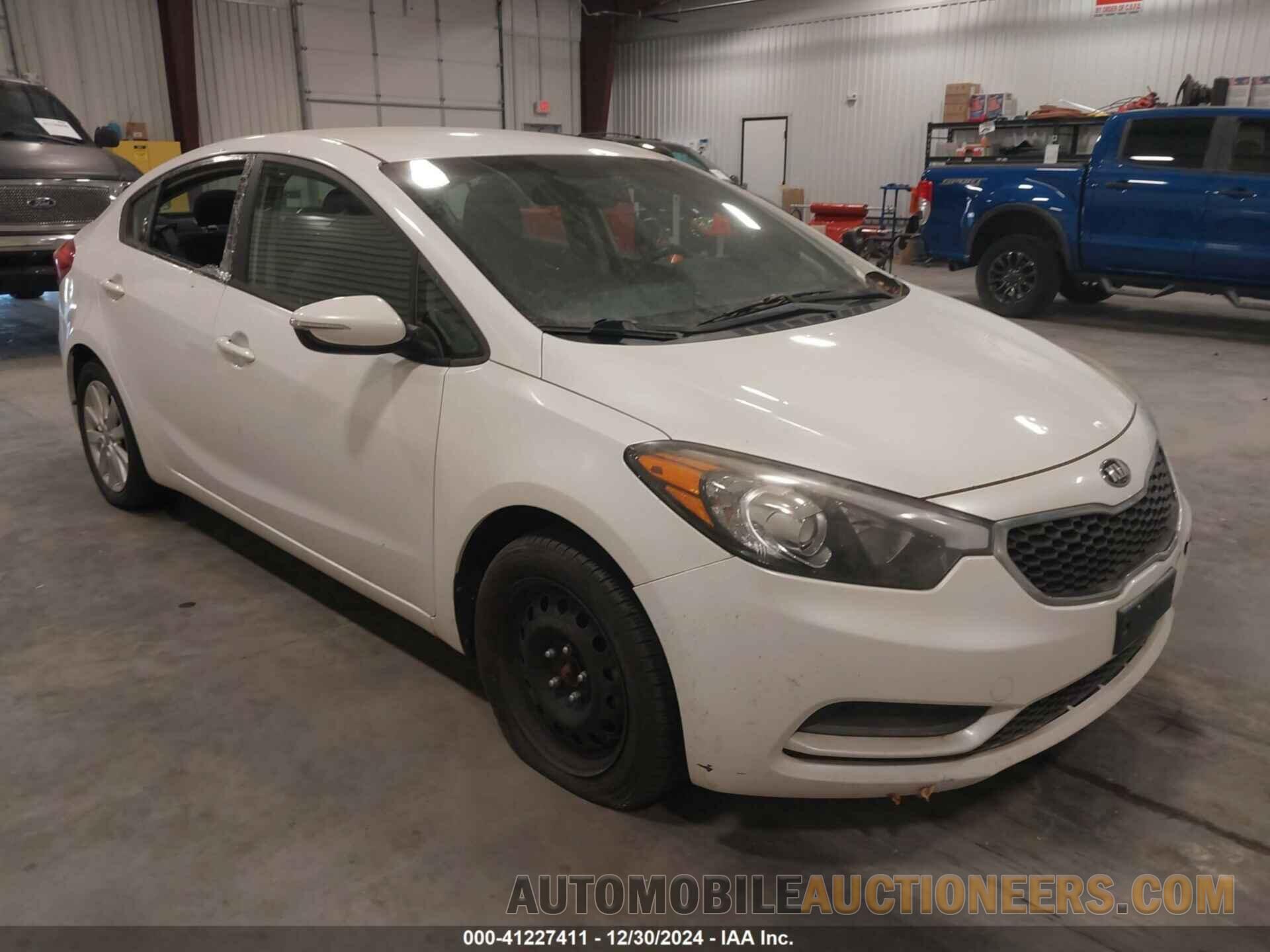 KNAFX4A67E5227399 KIA FORTE 2014