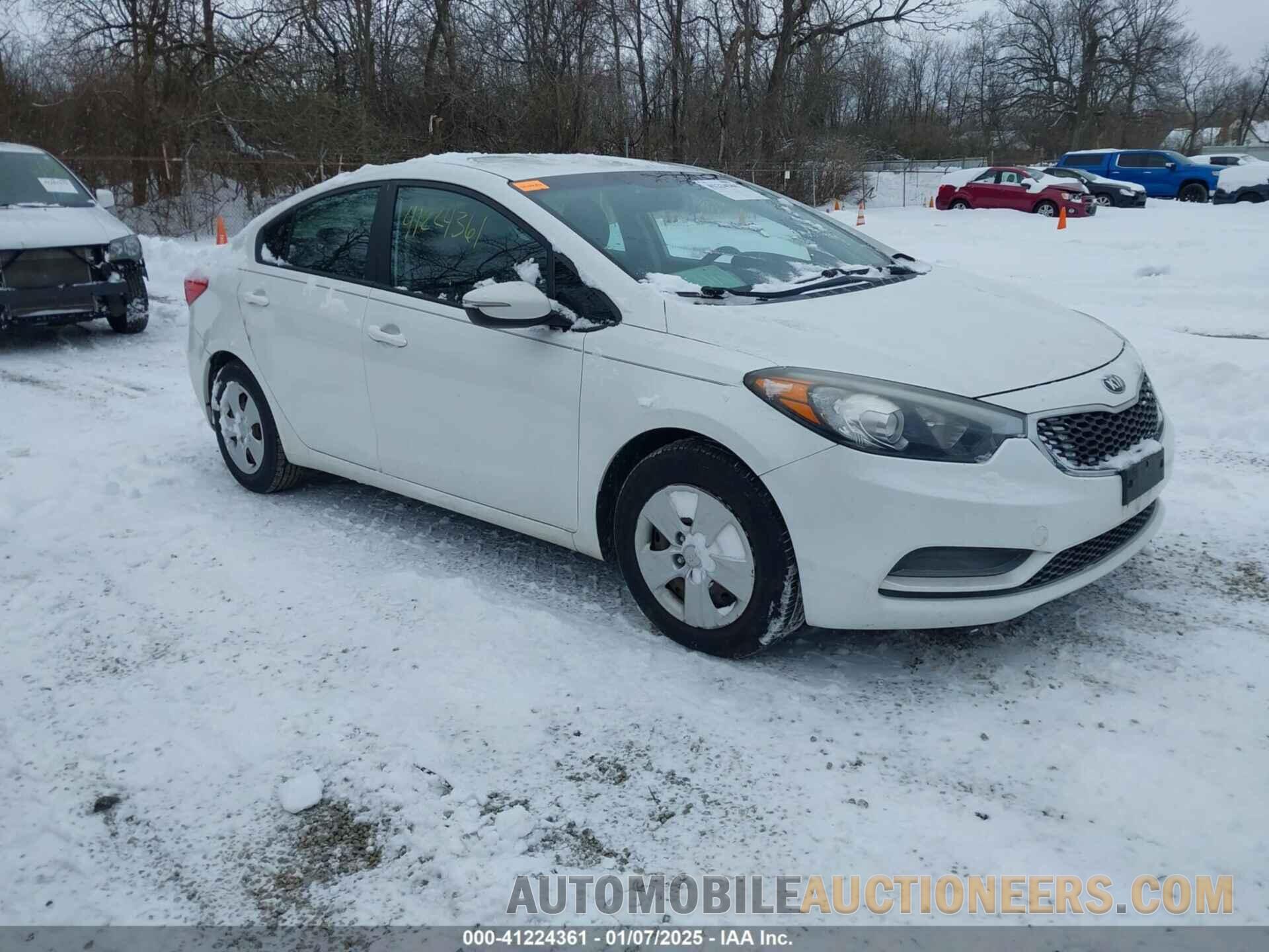 KNAFX4A67F5307545 KIA FORTE 2015