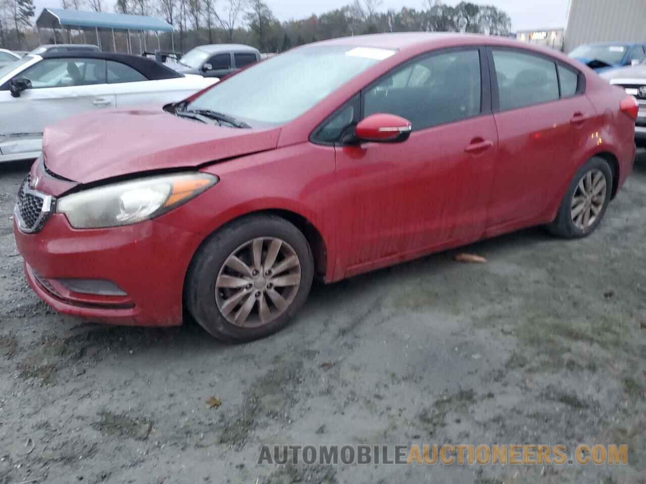 KNAFX4A67F5400534 KIA FORTE 2015