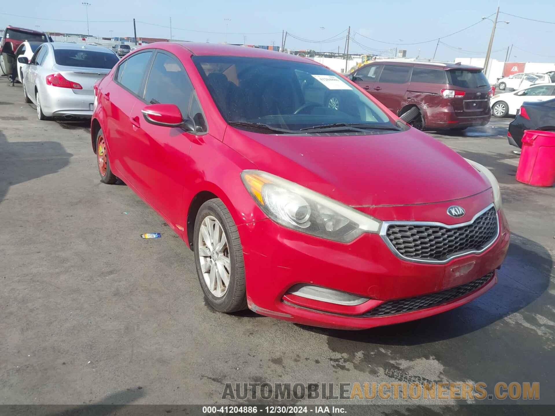 KNAFX4A67G5460881 KIA FORTE 2016