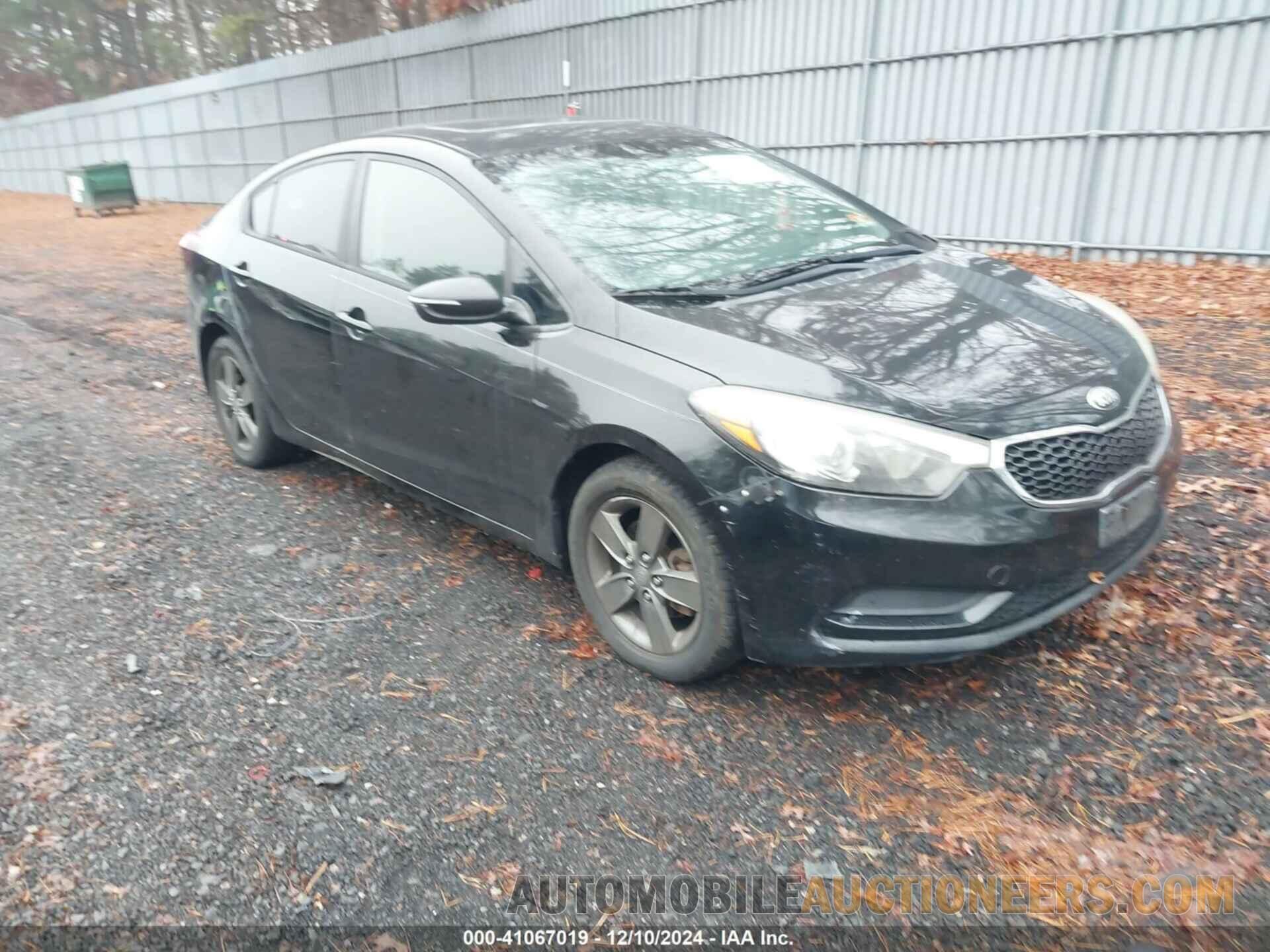 KNAFX4A68E5082177 KIA FORTE 2014