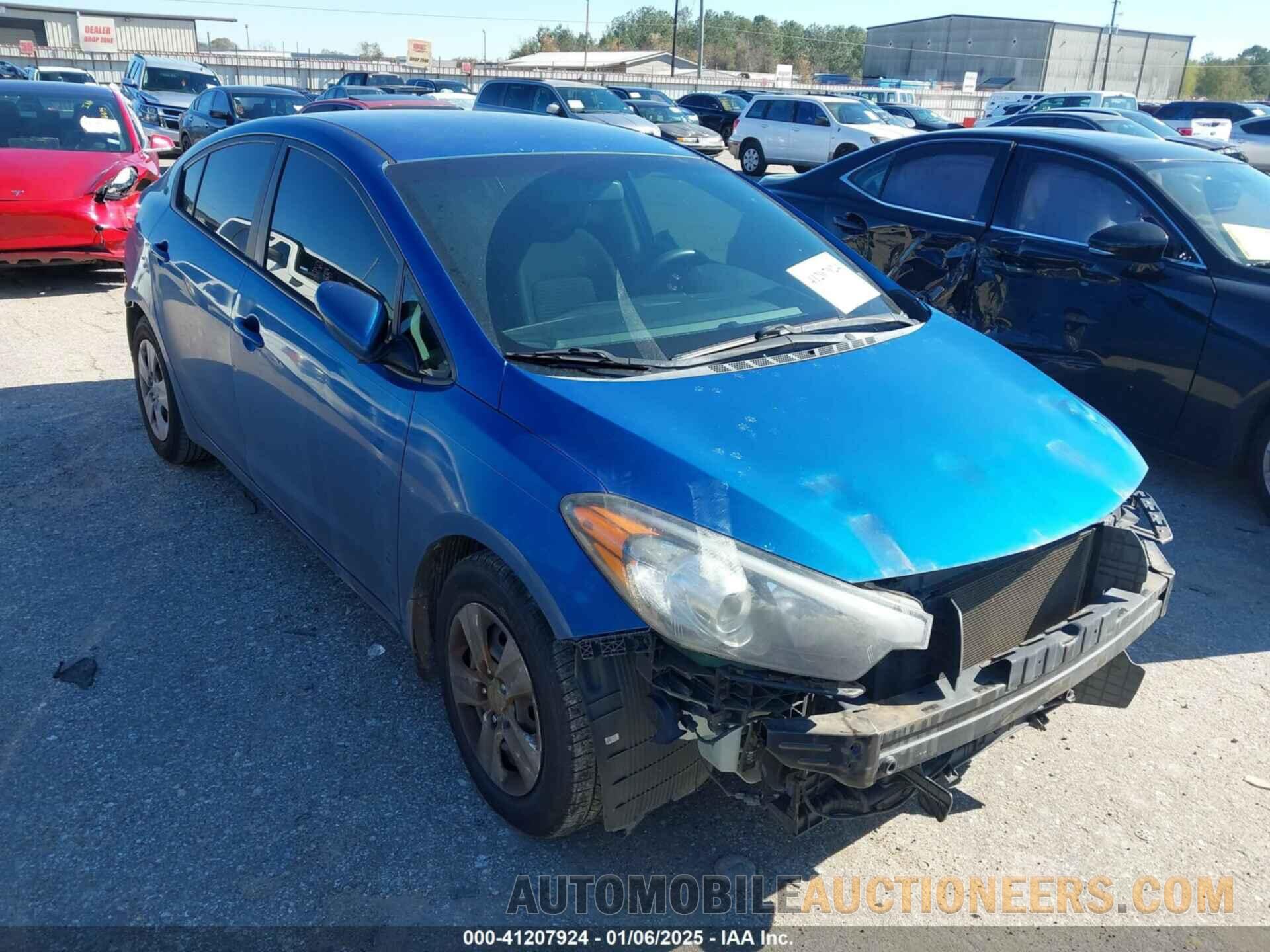 KNAFX4A68F5330624 KIA FORTE 2015