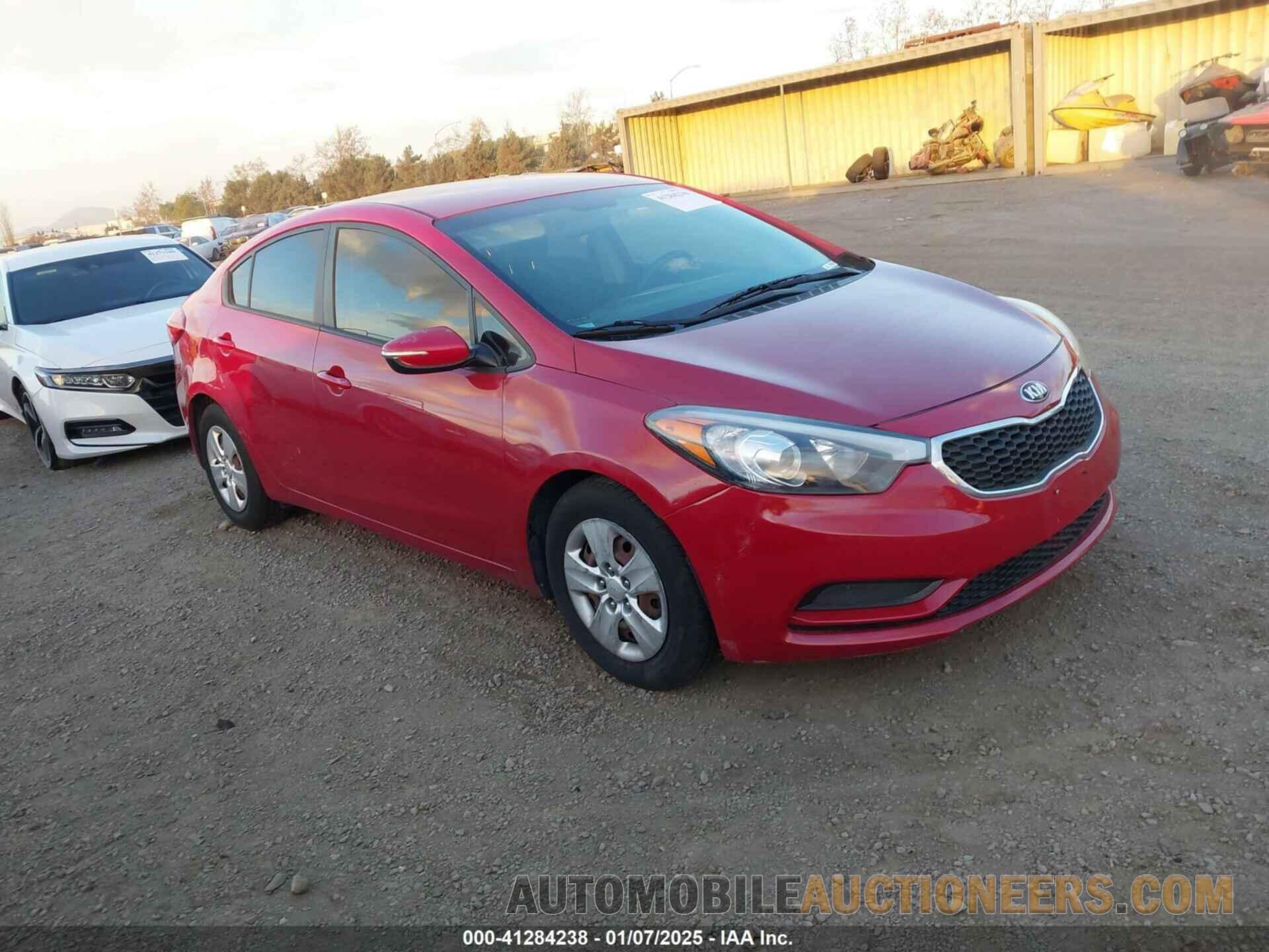 KNAFX4A68F5430447 KIA FORTE 2015