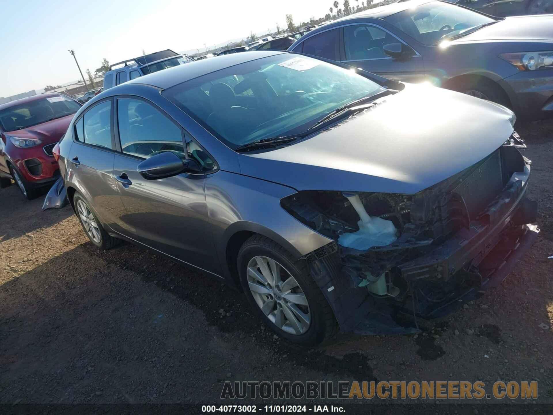 KNAFX4A68G5450411 KIA FORTE 2016