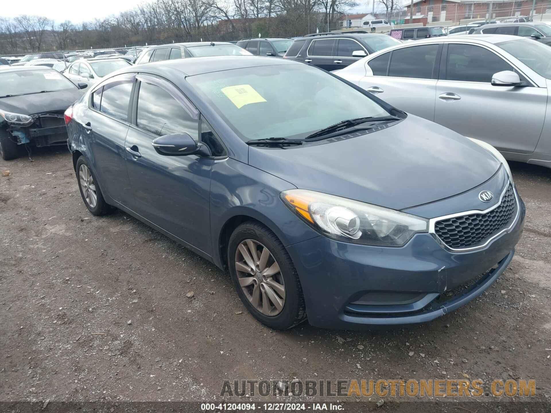 KNAFX4A68G5575117 KIA FORTE 2016