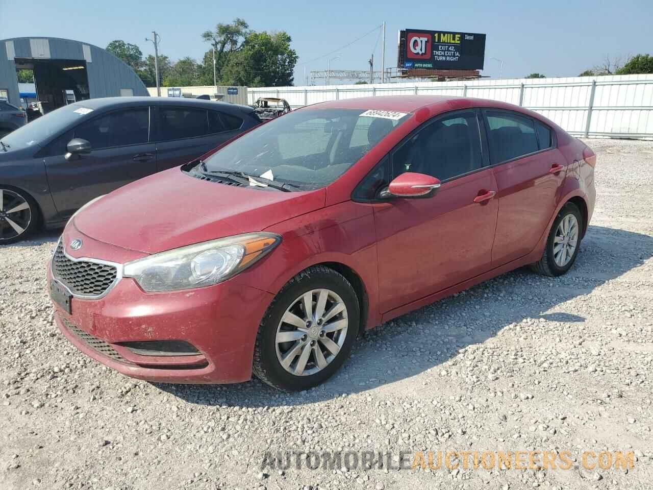 KNAFX4A68G5608472 KIA FORTE 2016