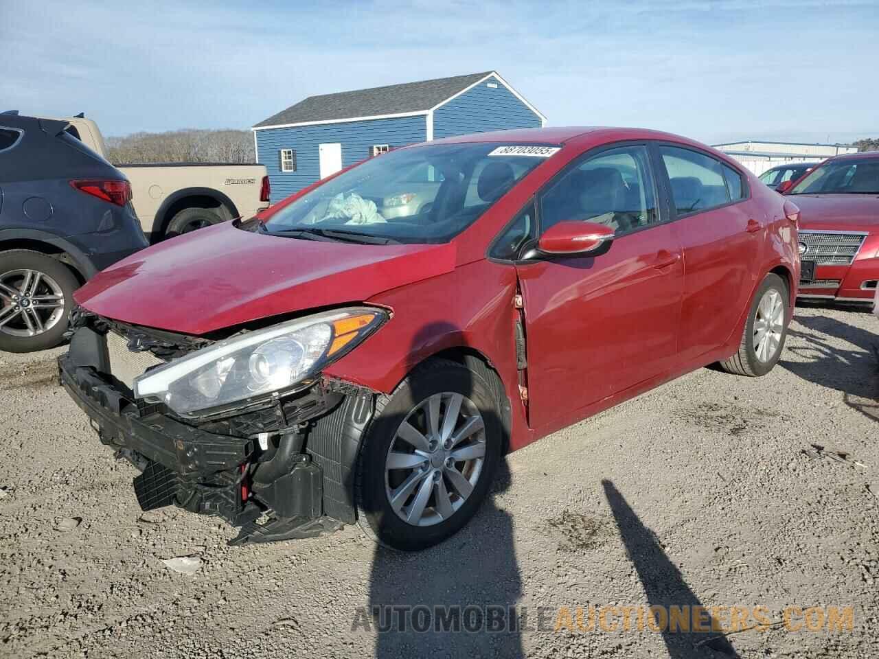 KNAFX4A69E5064223 KIA FORTE 2014