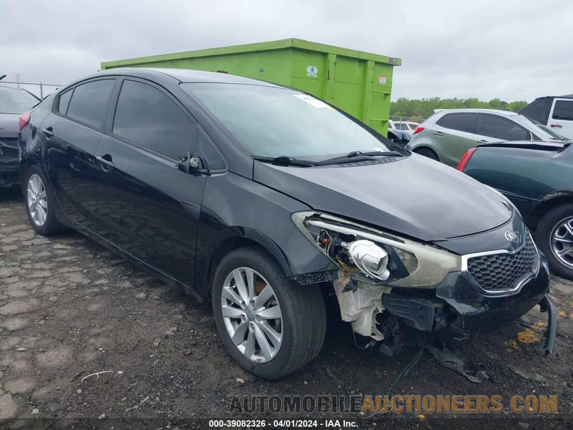 KNAFX4A69E5136215 KIA FORTE 2014