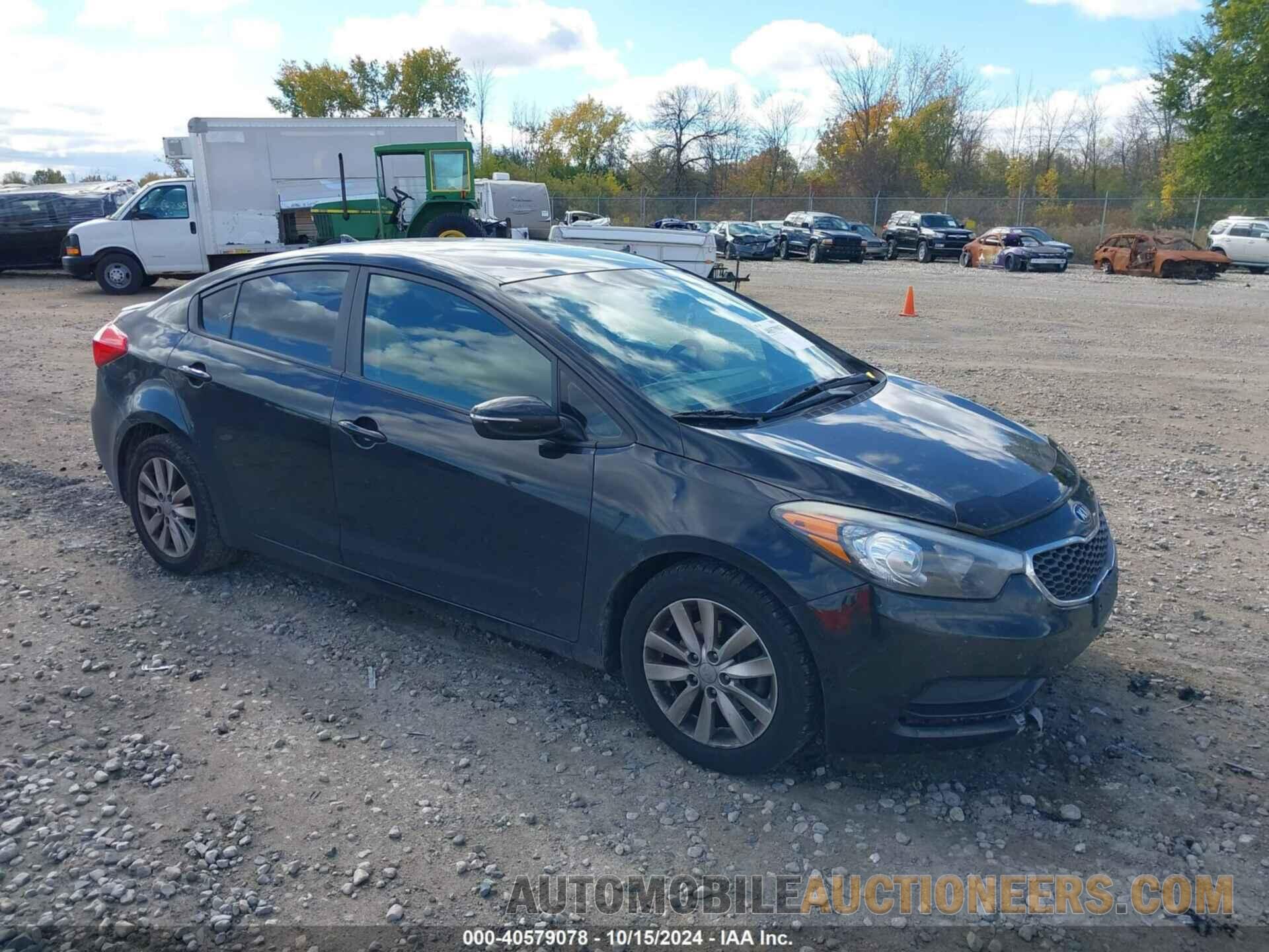 KNAFX4A69G5534365 KIA FORTE 2016