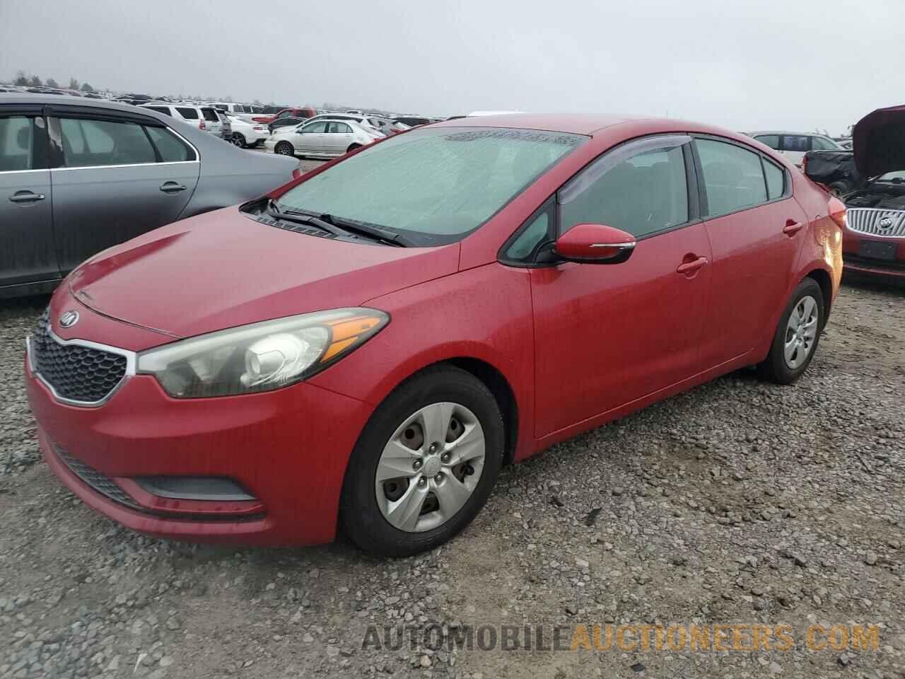 KNAFX4A6XF5406831 KIA FORTE 2015