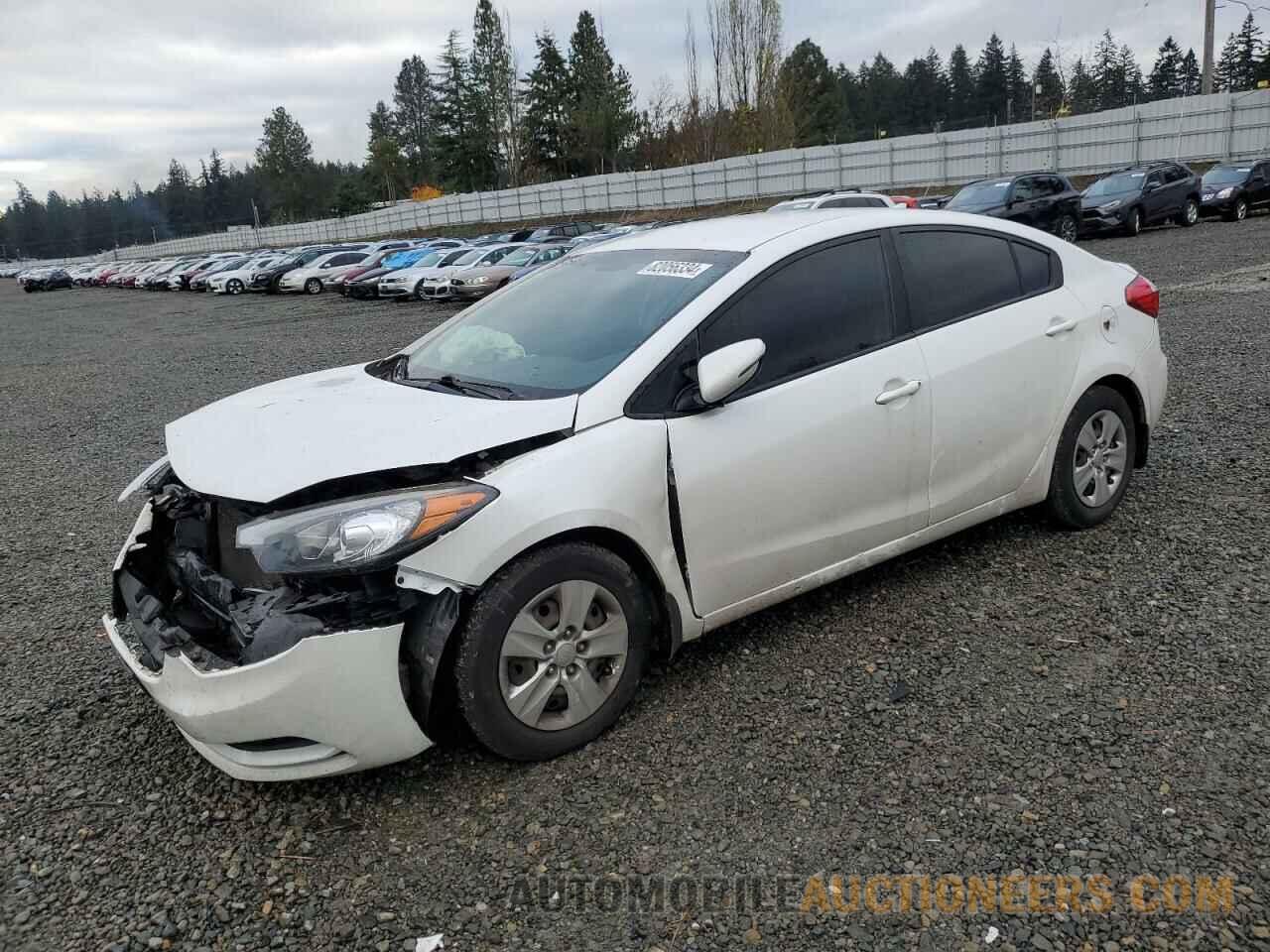 KNAFX4A6XG5550008 KIA FORTE 2016