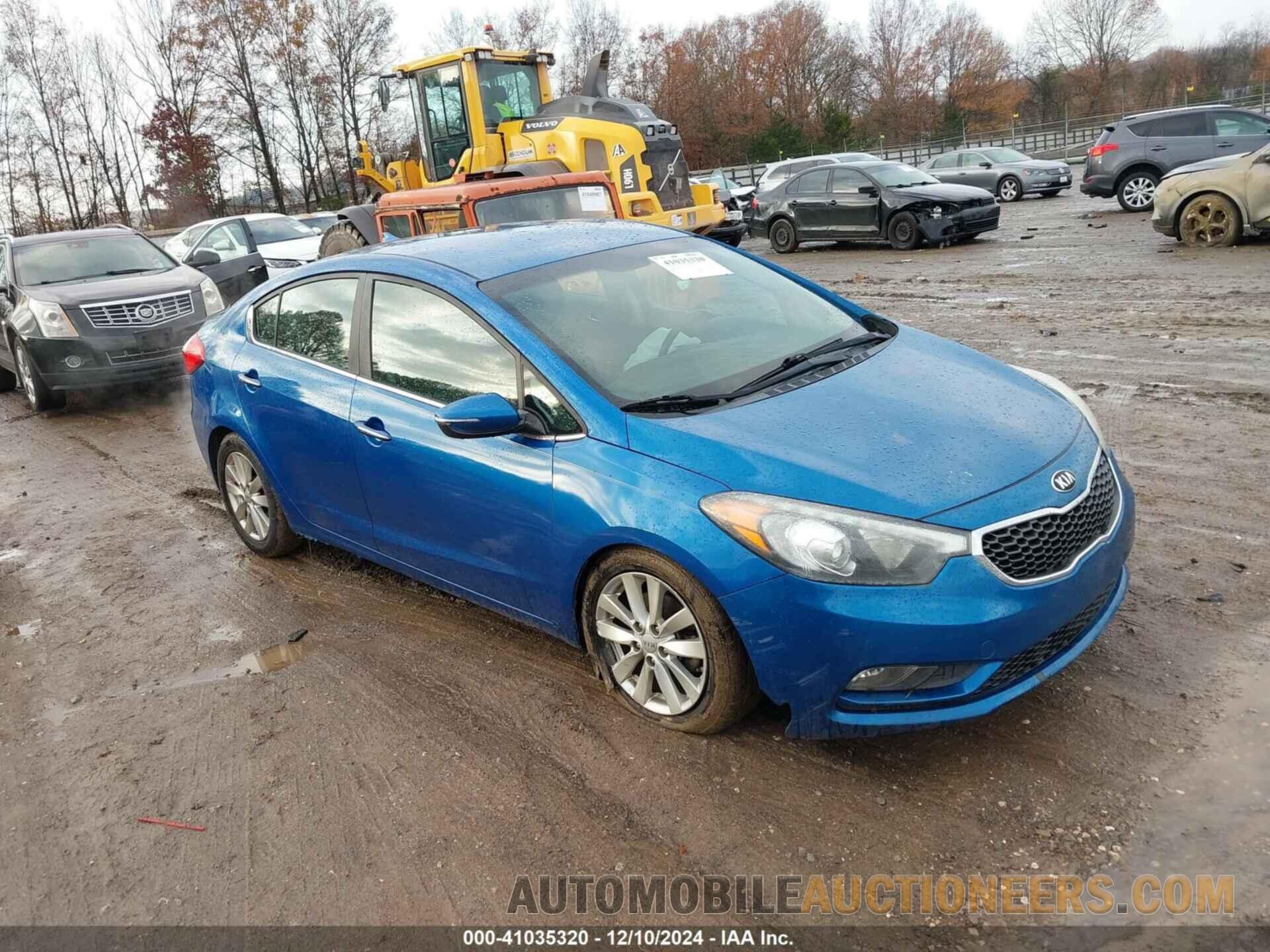 KNAFX4A80E5088475 KIA FORTE 2014