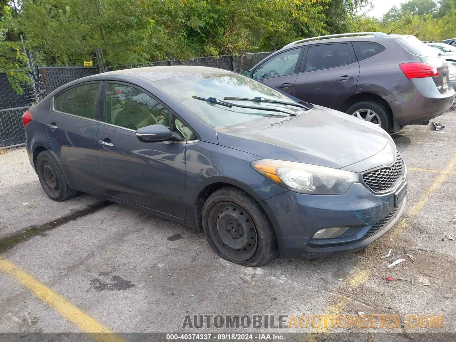 KNAFX4A80E5176541 KIA FORTE 2014