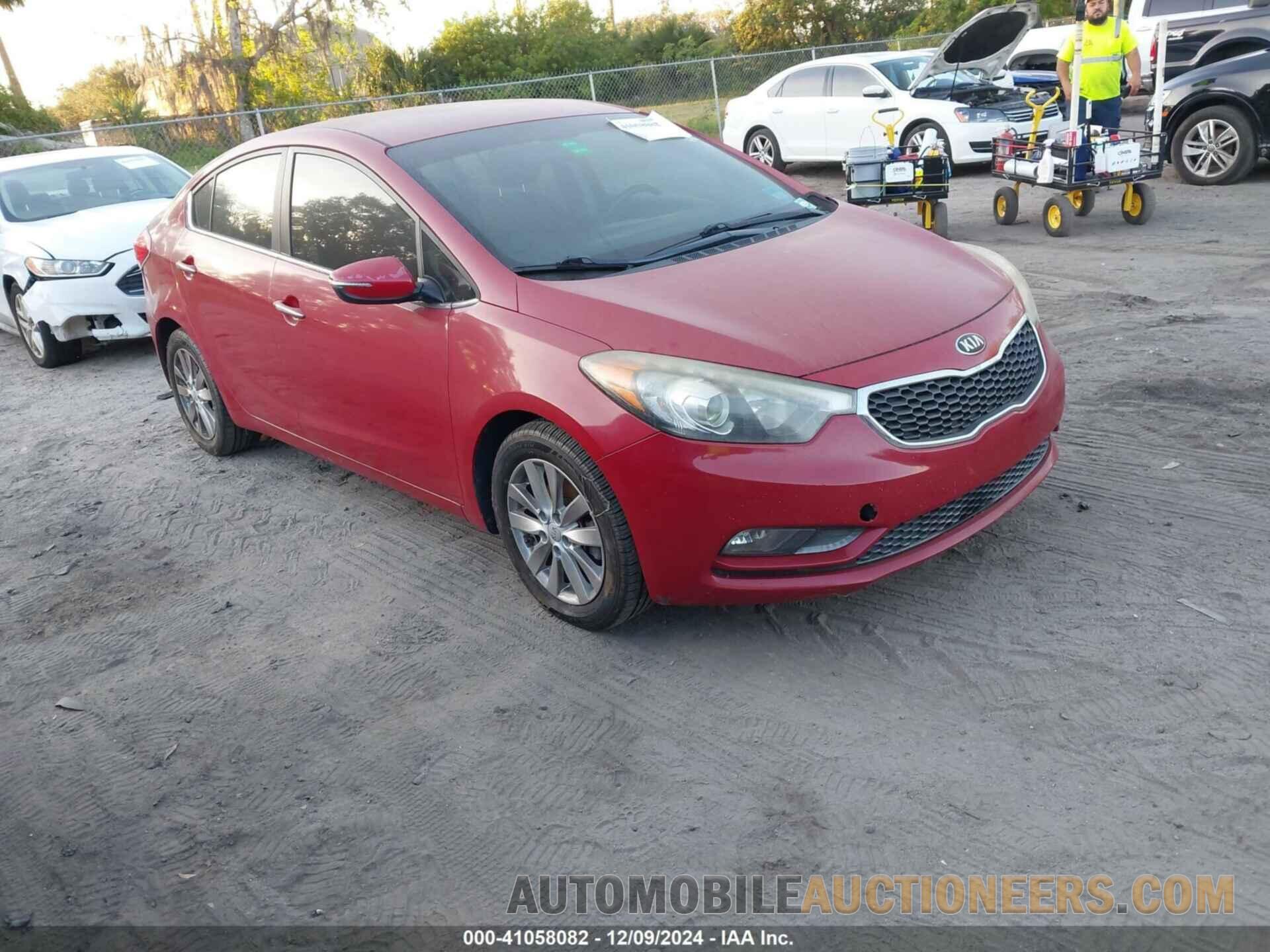 KNAFX4A80E5216861 KIA FORTE 2014