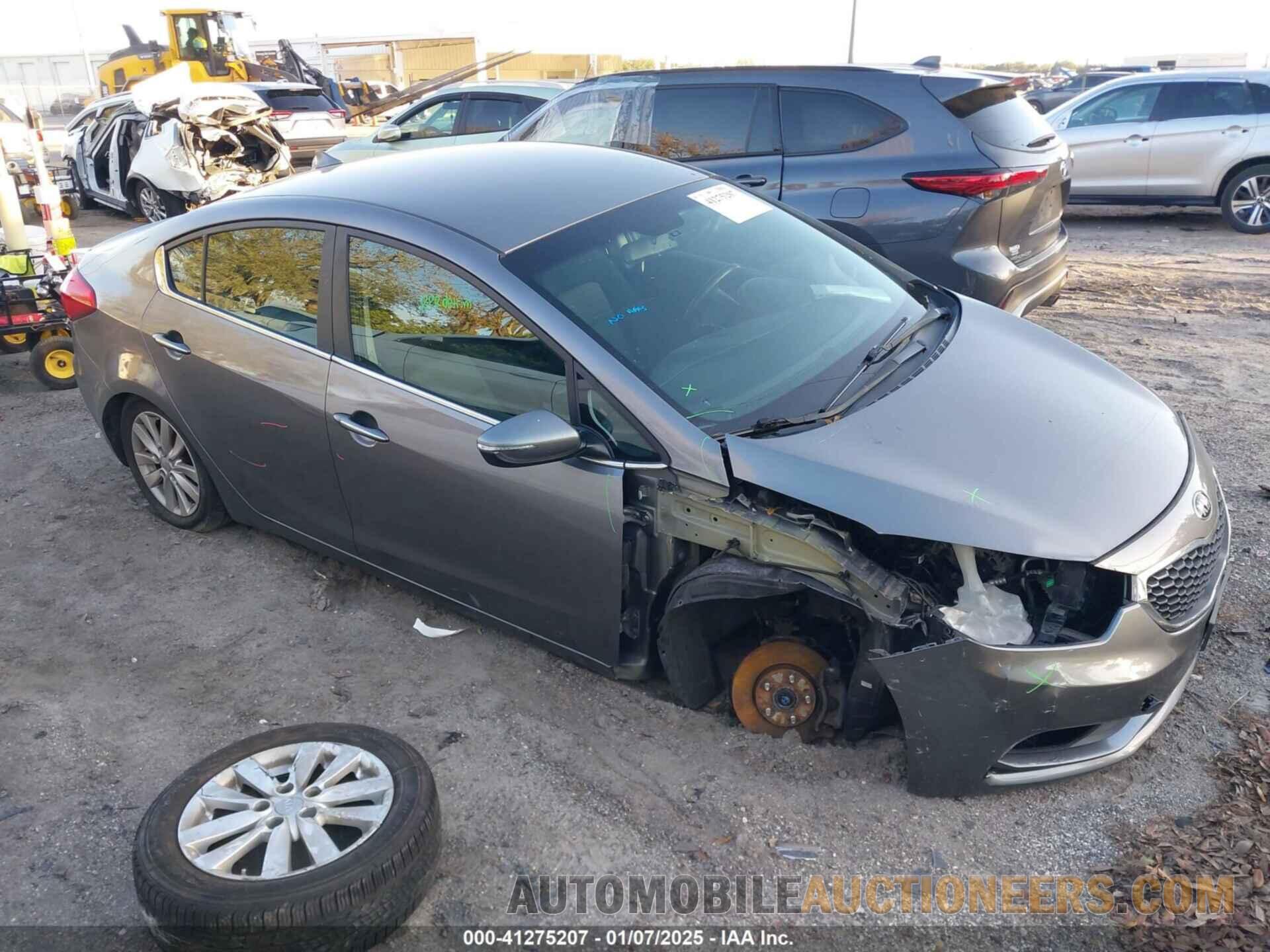 KNAFX4A80F5392326 KIA FORTE 2015