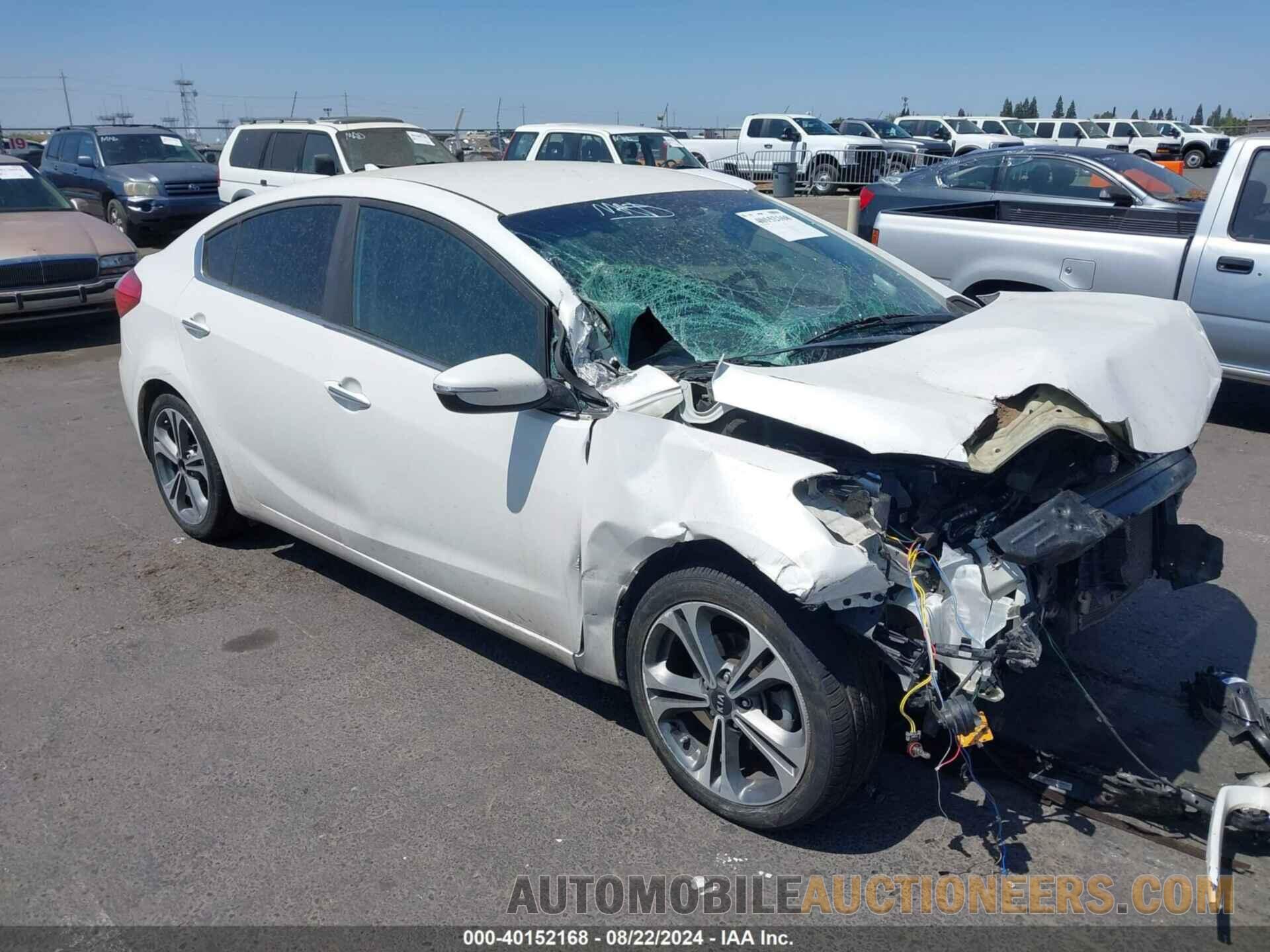 KNAFX4A80G5615966 KIA FORTE 2016