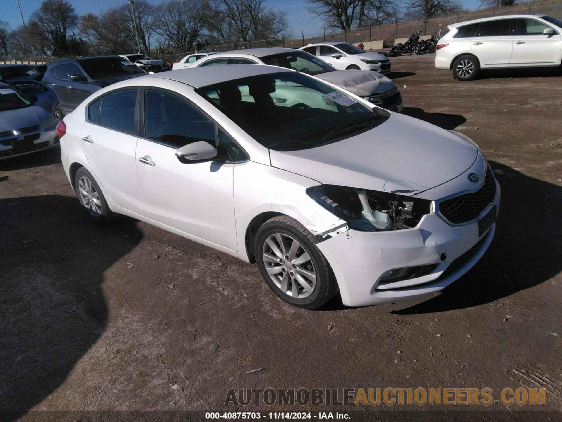 KNAFX4A81E5106546 KIA FORTE 2014