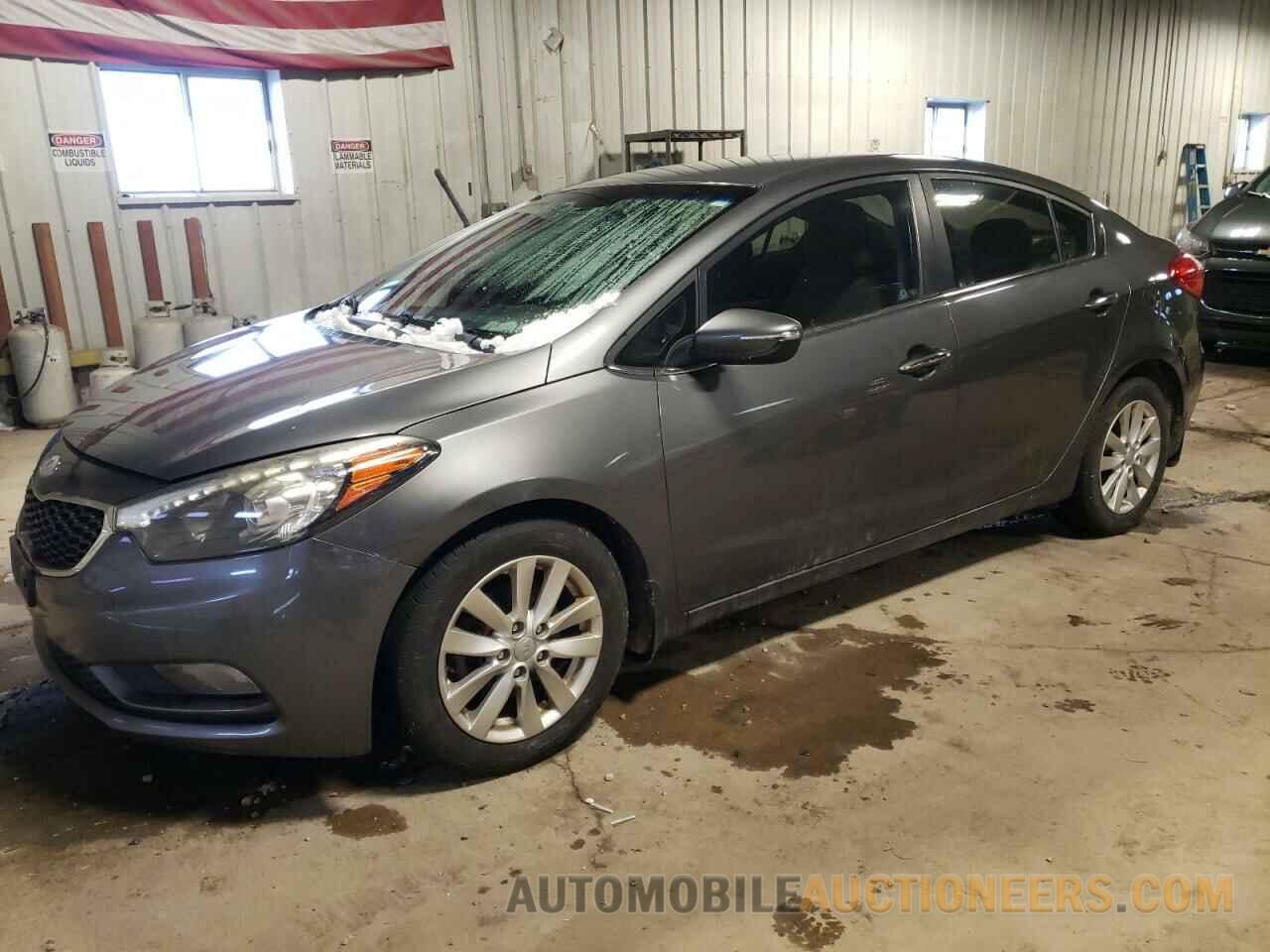 KNAFX4A81E5116350 KIA FORTE 2014