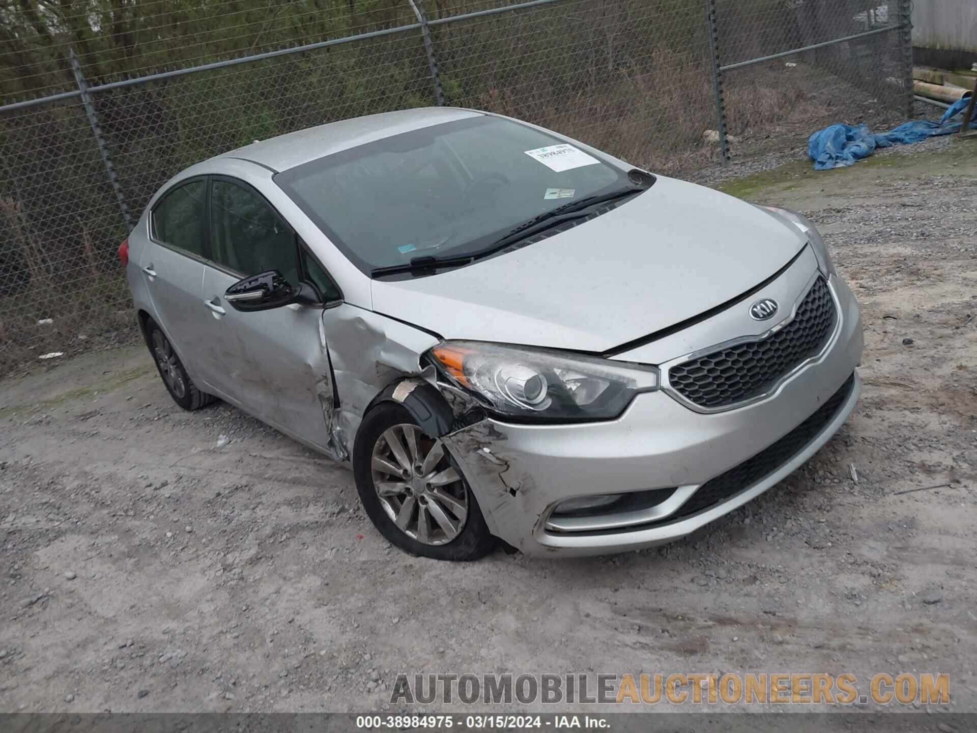 KNAFX4A81E5180999 KIA FORTE 2014