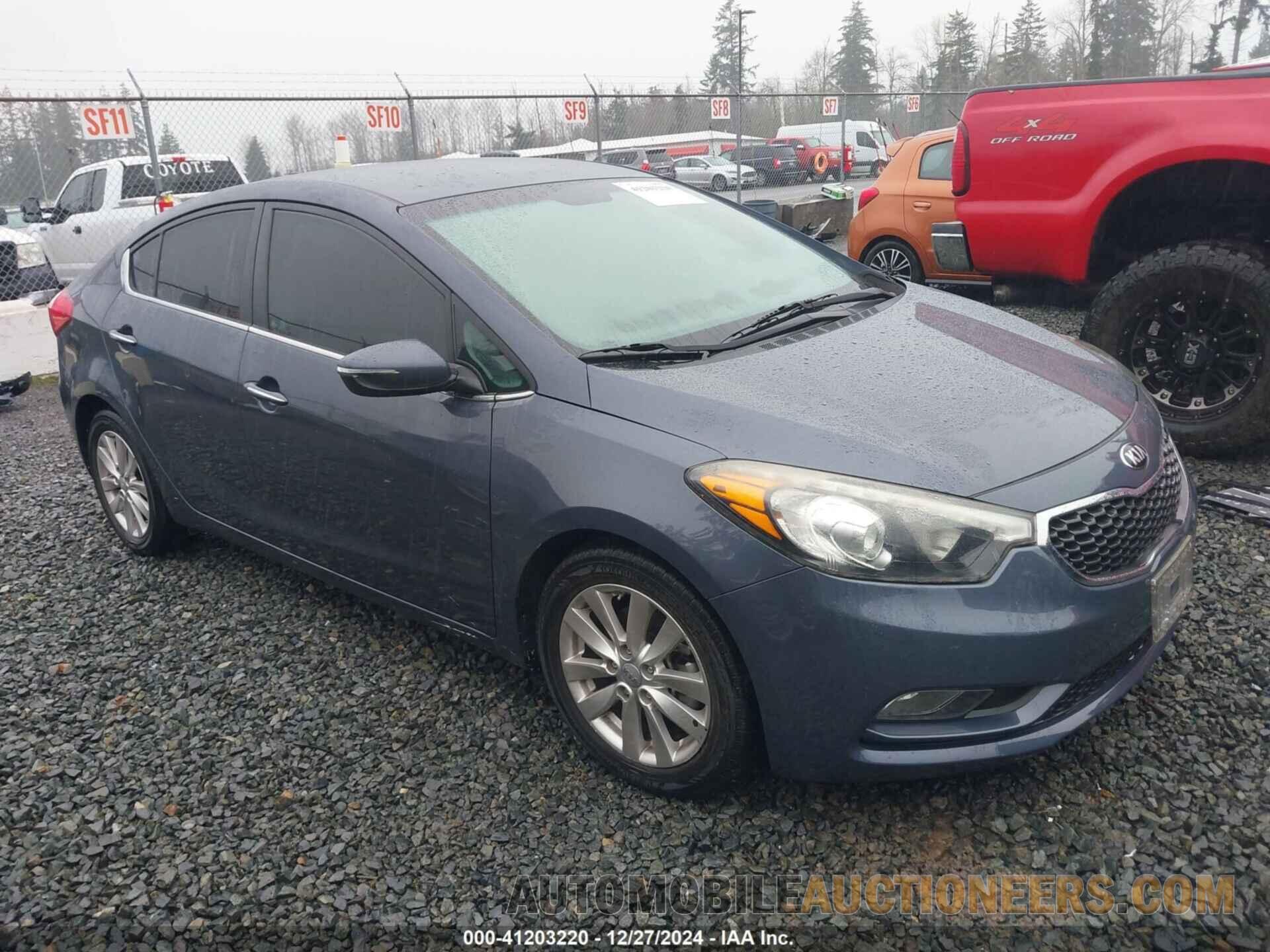 KNAFX4A81F5322477 KIA FORTE 2015