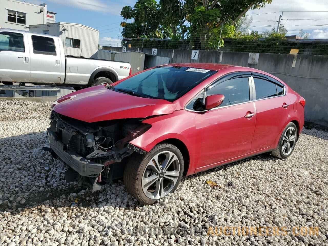 KNAFX4A81G5553090 KIA FORTE 2016