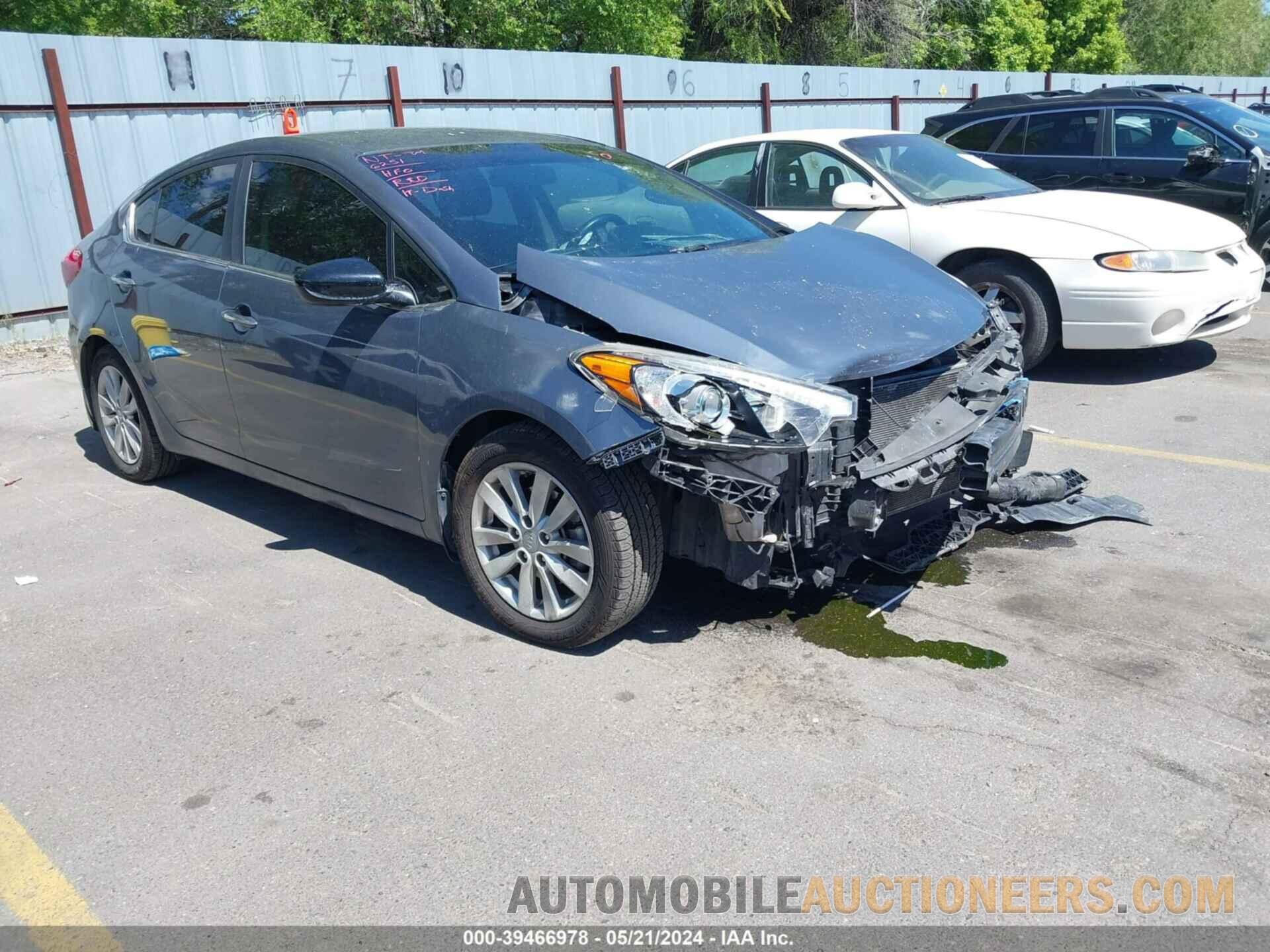 KNAFX4A82E5116308 KIA FORTE 2014