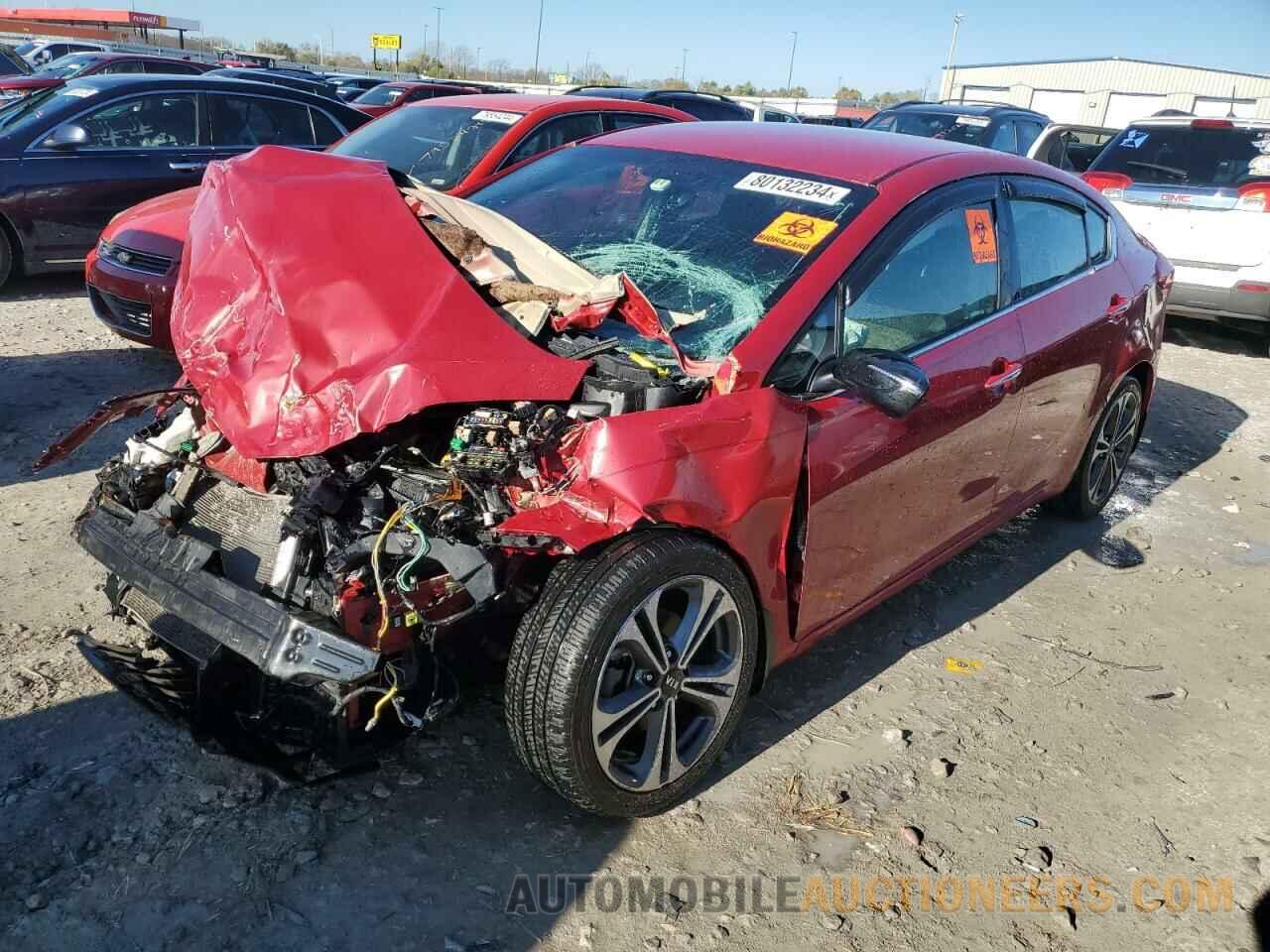 KNAFX4A83E5160818 KIA FORTE 2014