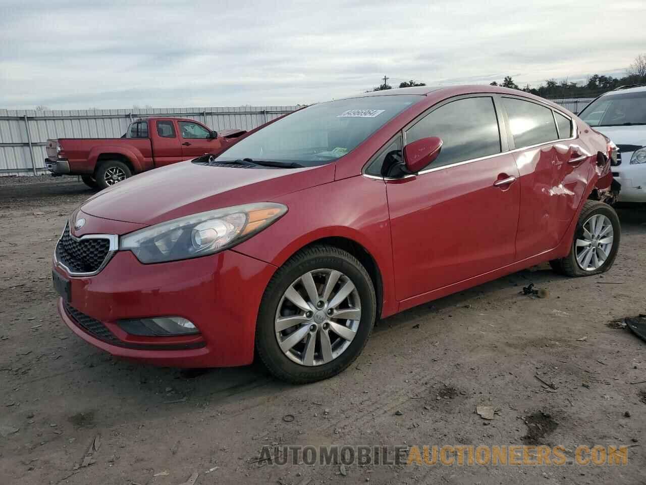 KNAFX4A84E5055544 KIA FORTE 2014