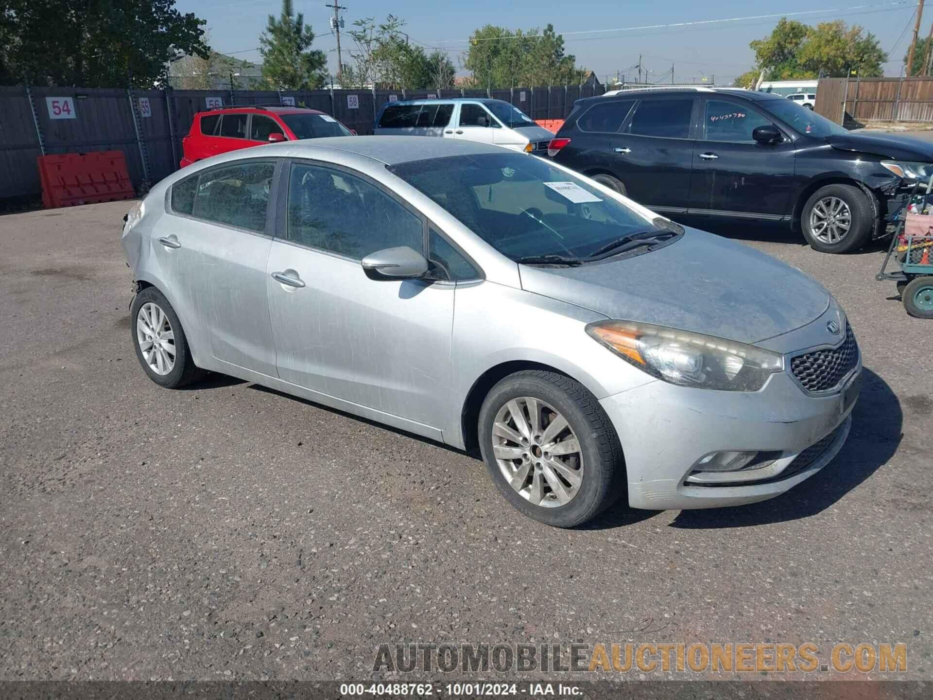 KNAFX4A84E5127553 KIA FORTE 2014