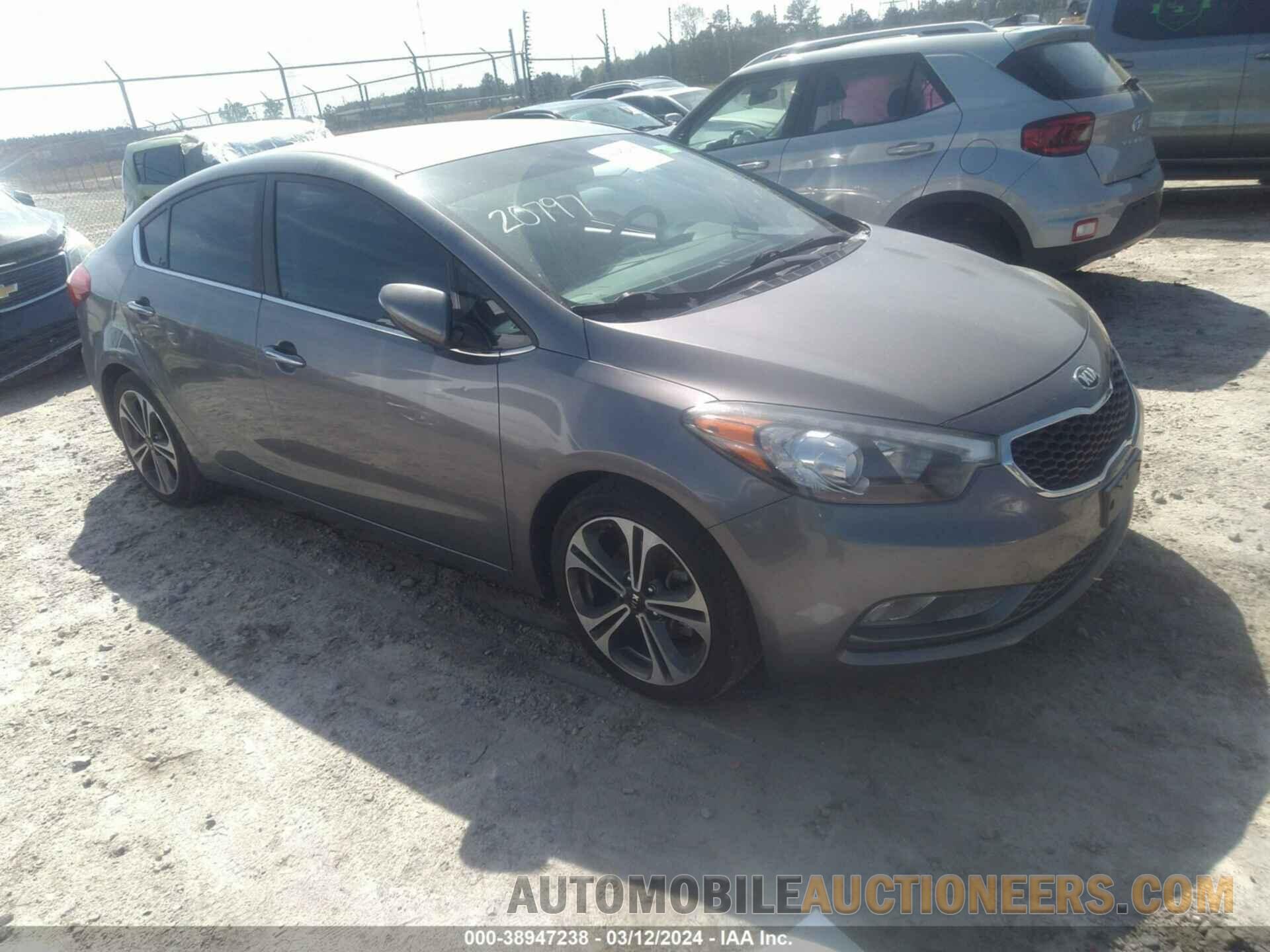 KNAFX4A84F5333487 KIA FORTE 2015