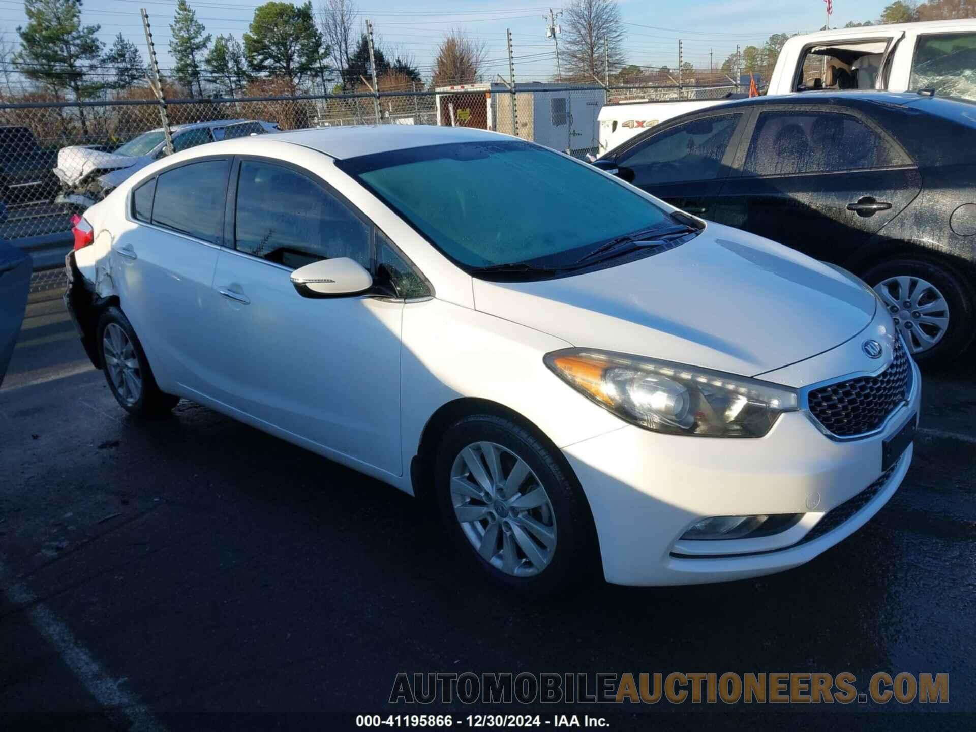 KNAFX4A85E5051552 KIA FORTE 2014