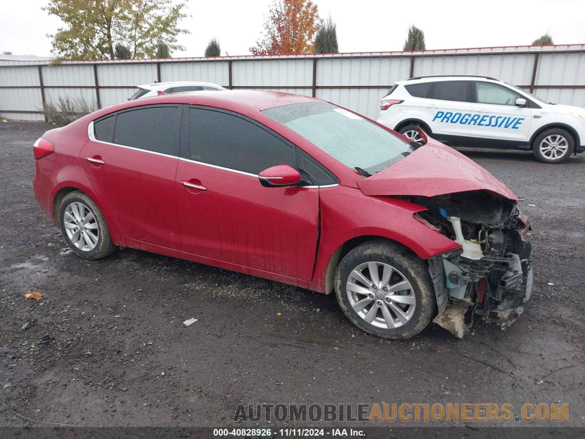 KNAFX4A85E5053463 KIA FORTE 2014