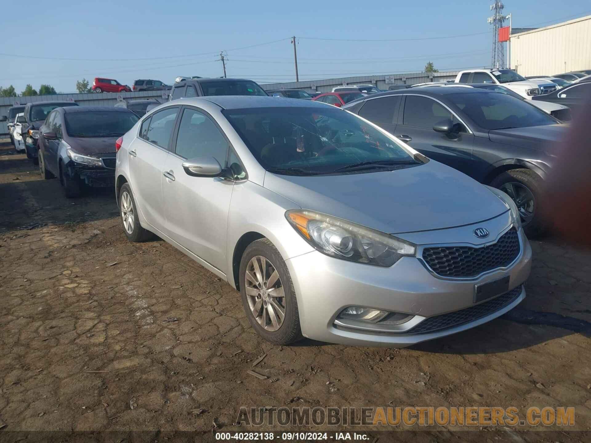 KNAFX4A85E5124791 KIA FORTE 2014