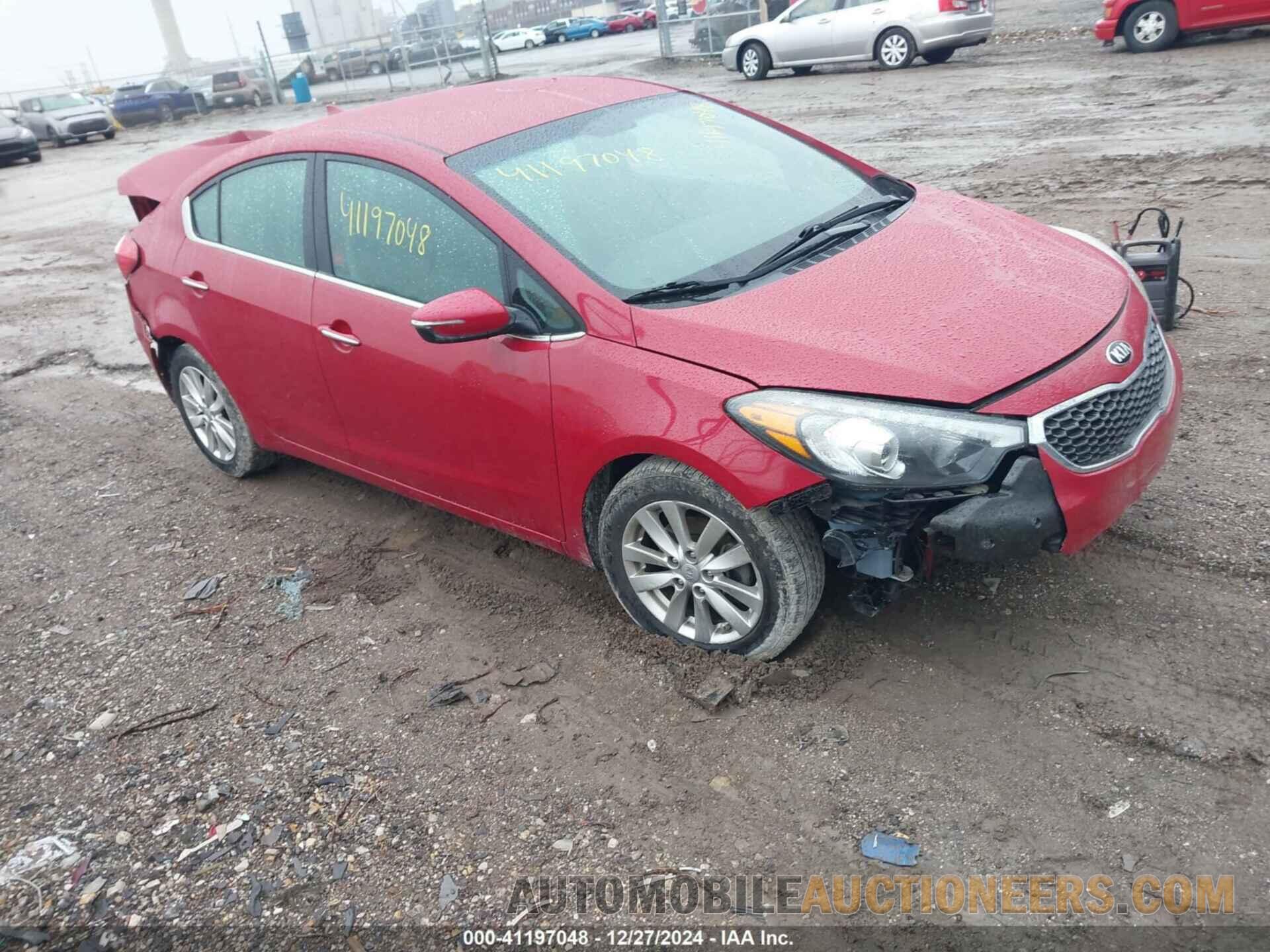 KNAFX4A85F5281495 KIA FORTE 2015