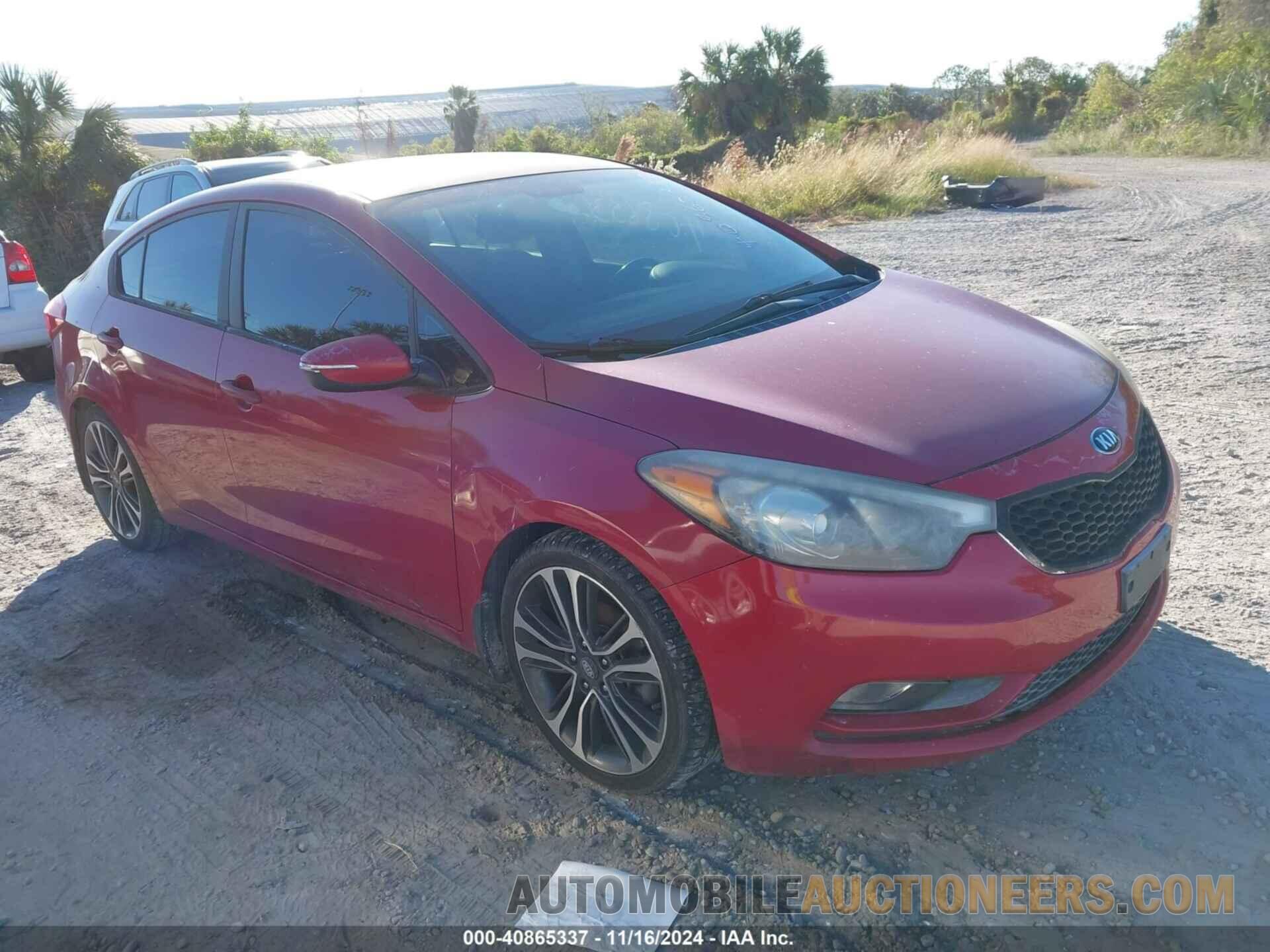 KNAFX4A85F5306587 KIA FORTE 2015