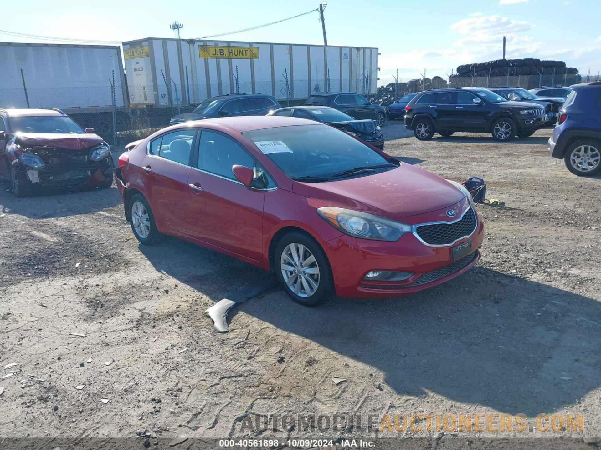 KNAFX4A86E5194672 KIA FORTE 2014