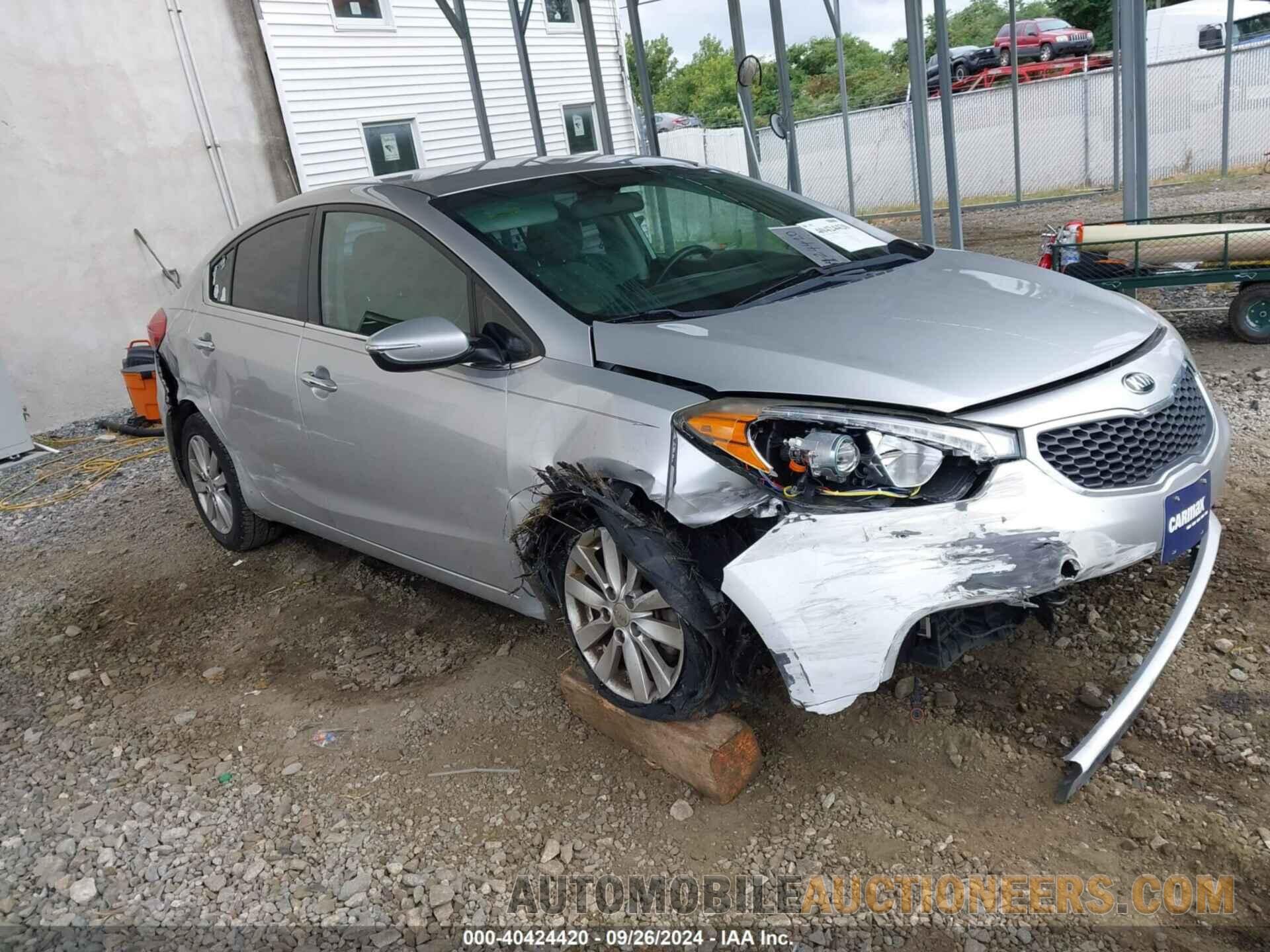 KNAFX4A86F5262325 KIA FORTE 2015