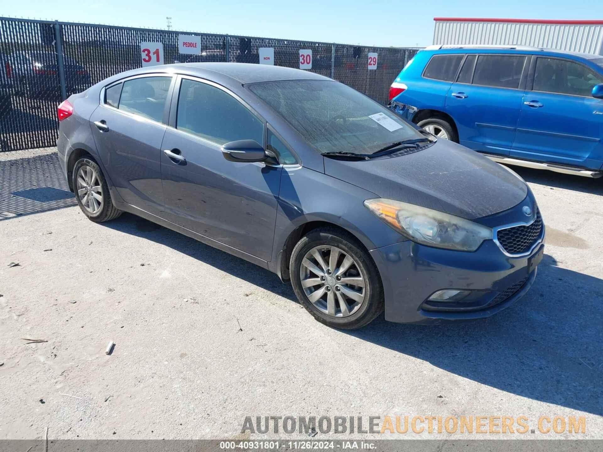 KNAFX4A87E5047504 KIA FORTE 2014