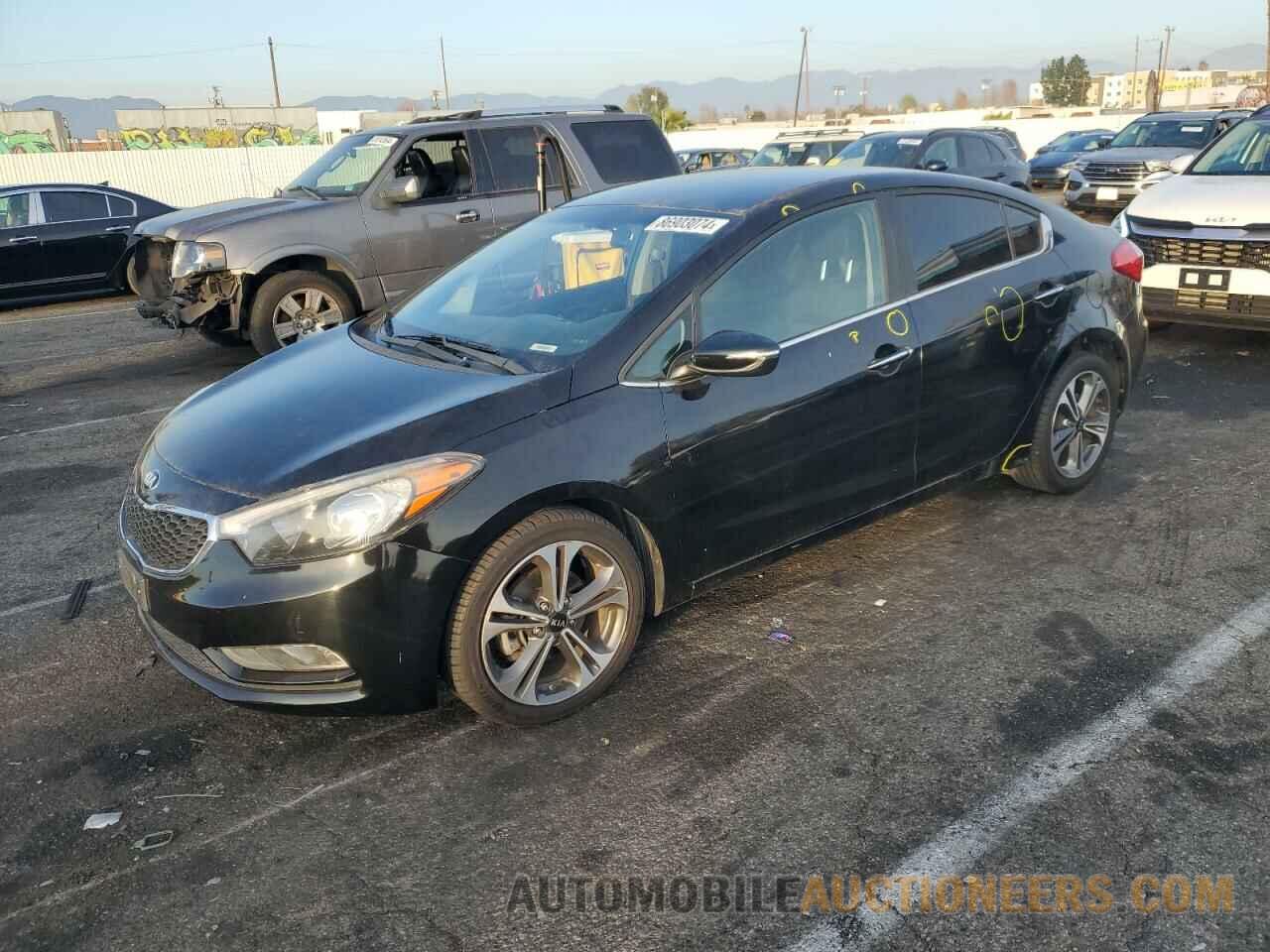 KNAFX4A87E5120015 KIA FORTE 2014