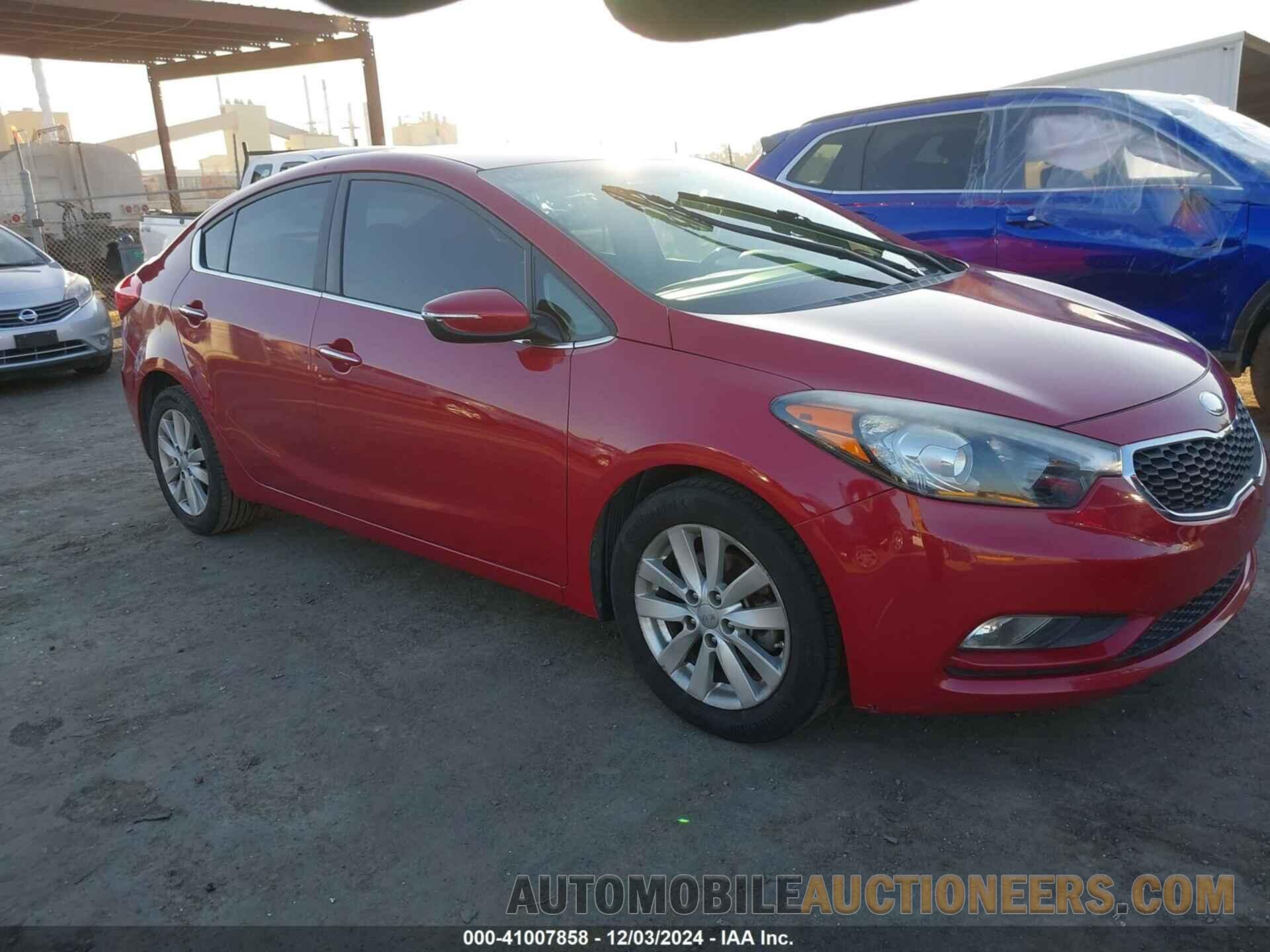 KNAFX4A88E5052842 KIA FORTE 2014