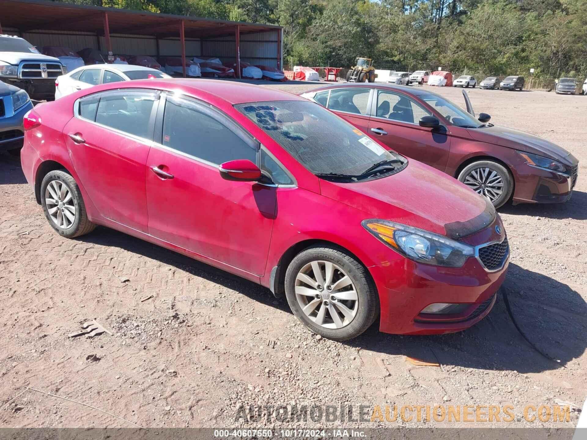 KNAFX4A88E5104826 KIA FORTE 2014