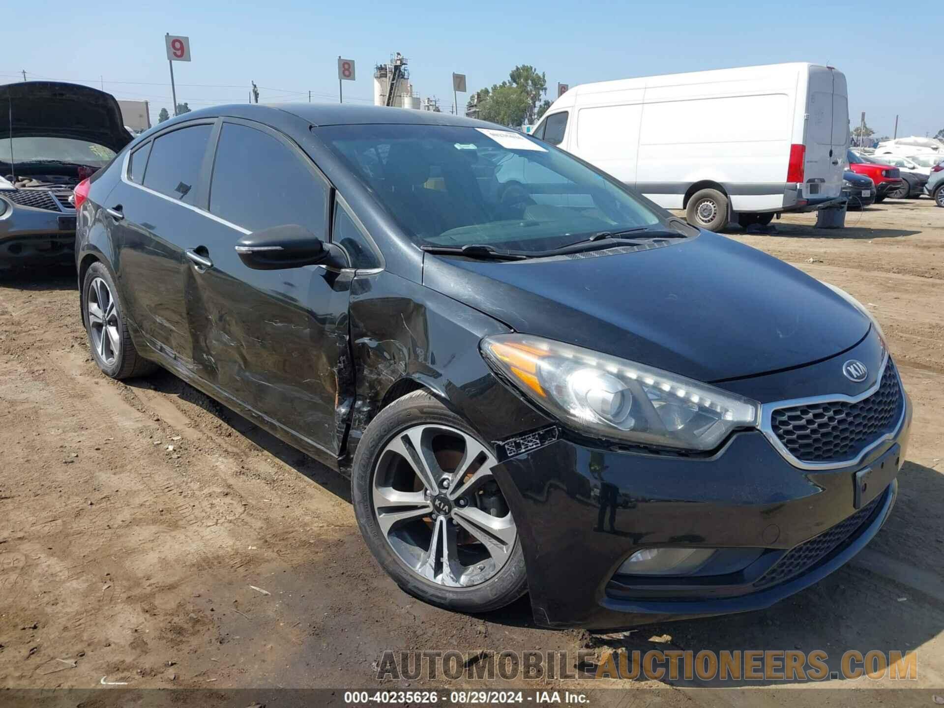 KNAFX4A89E5109372 KIA FORTE 2014