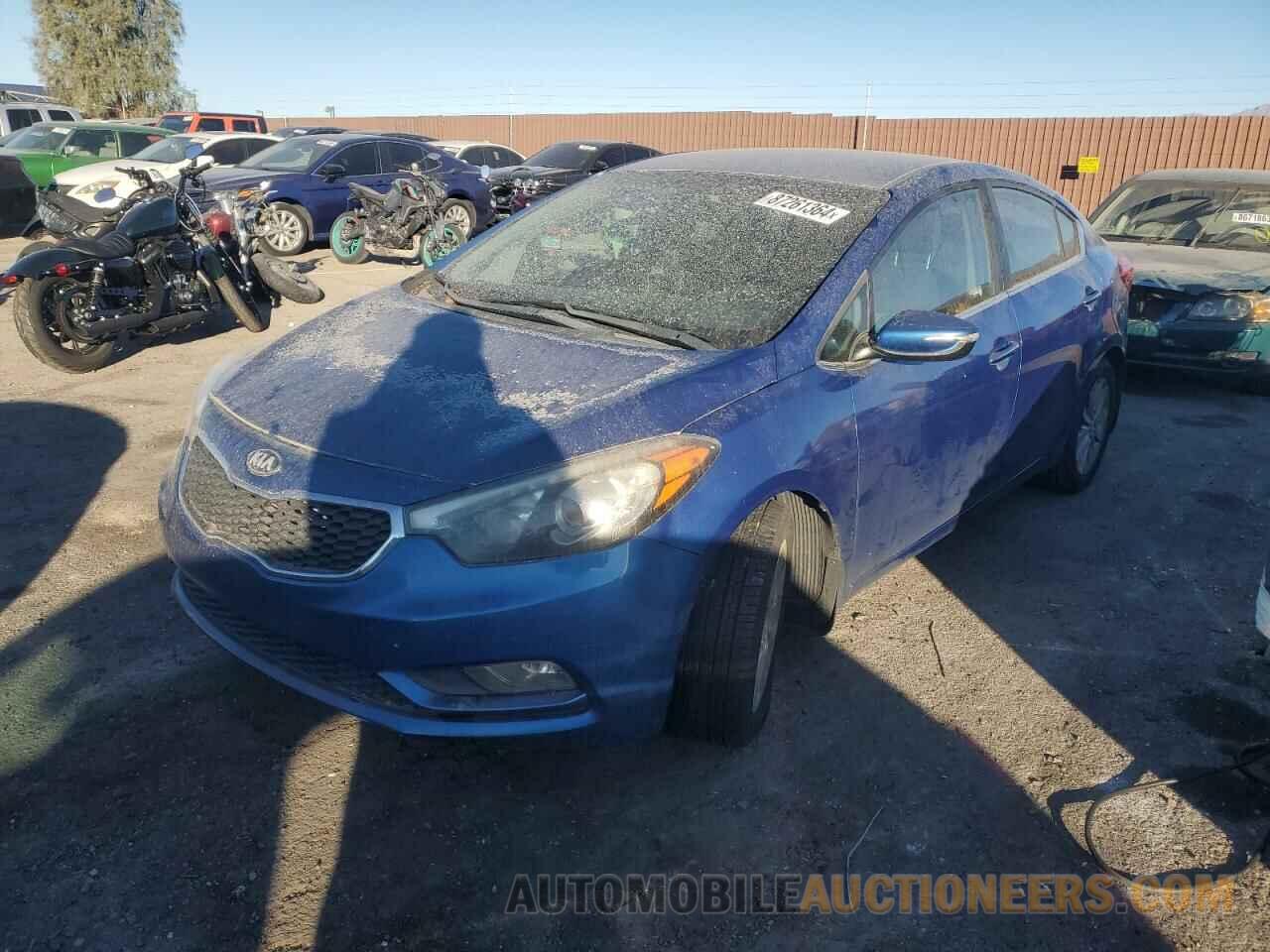 KNAFX4A89E5112420 KIA FORTE 2014