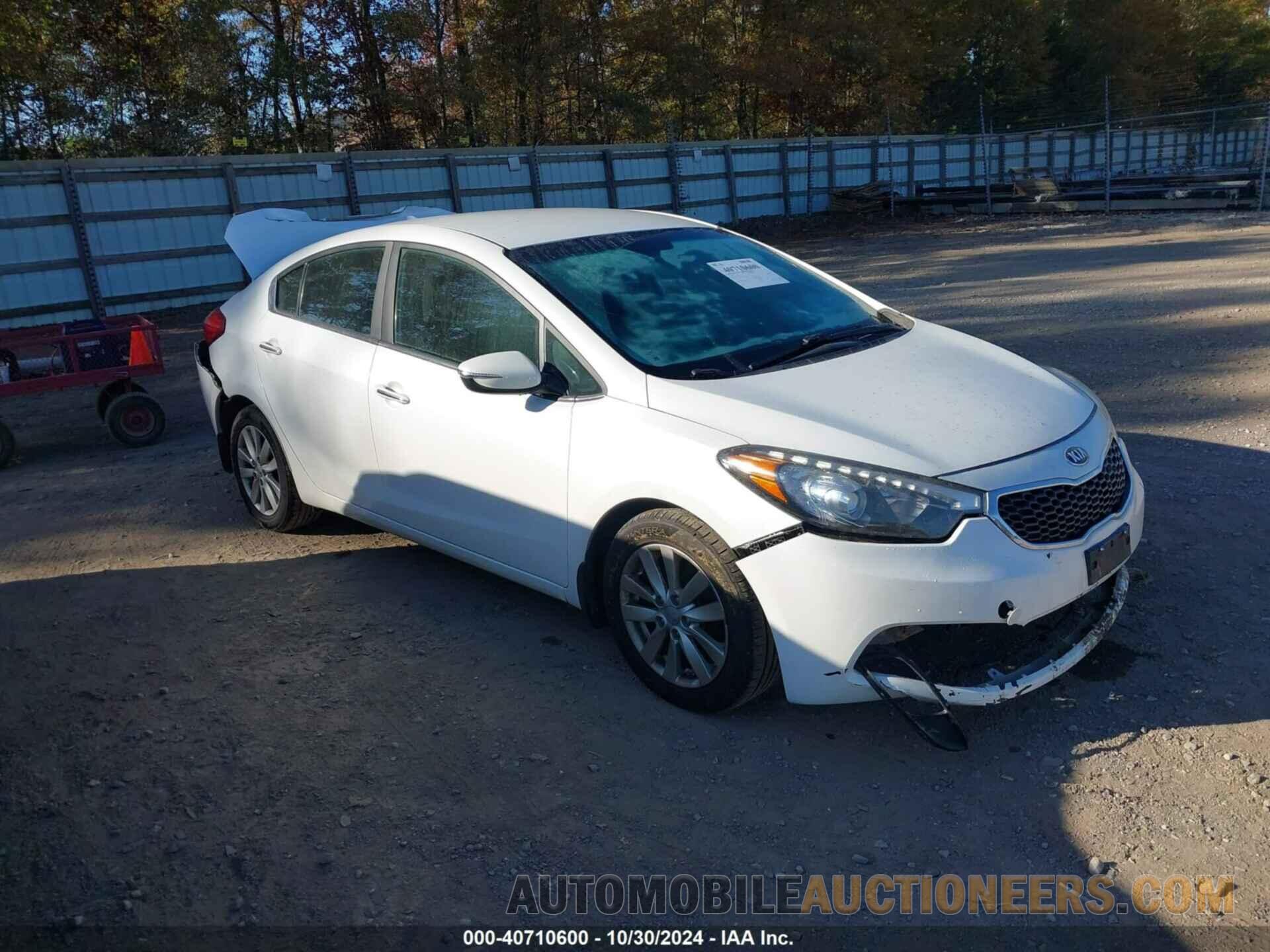 KNAFX4A89E5122414 KIA FORTE 2014