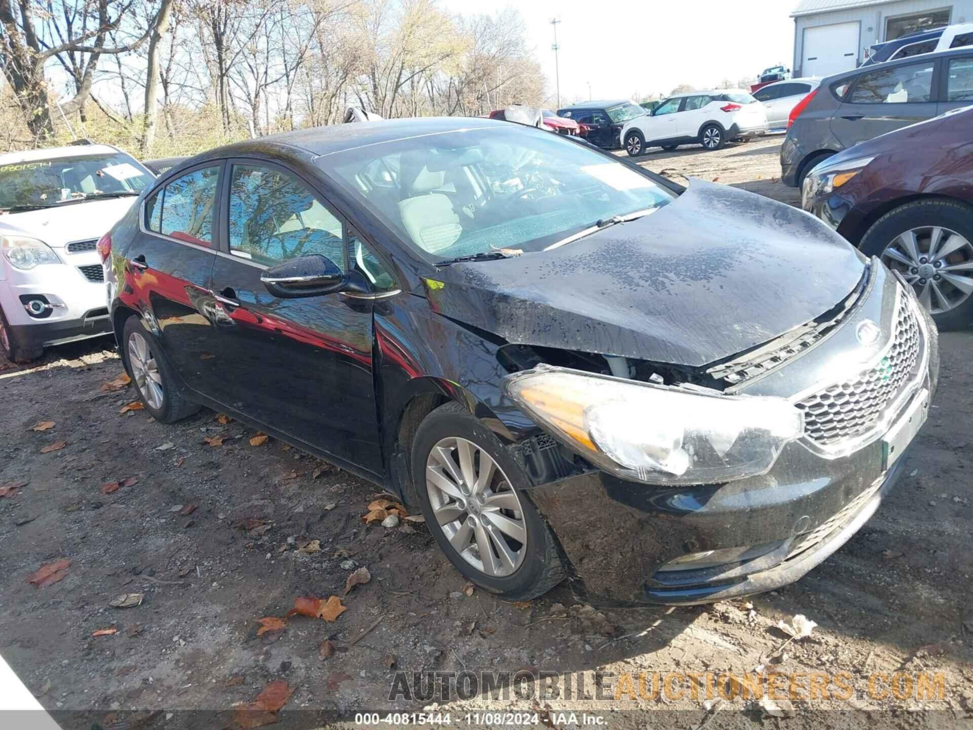 KNAFX4A89F5292466 KIA FORTE 2015