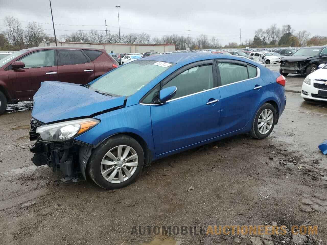 KNAFX4A8XE5204393 KIA FORTE 2014