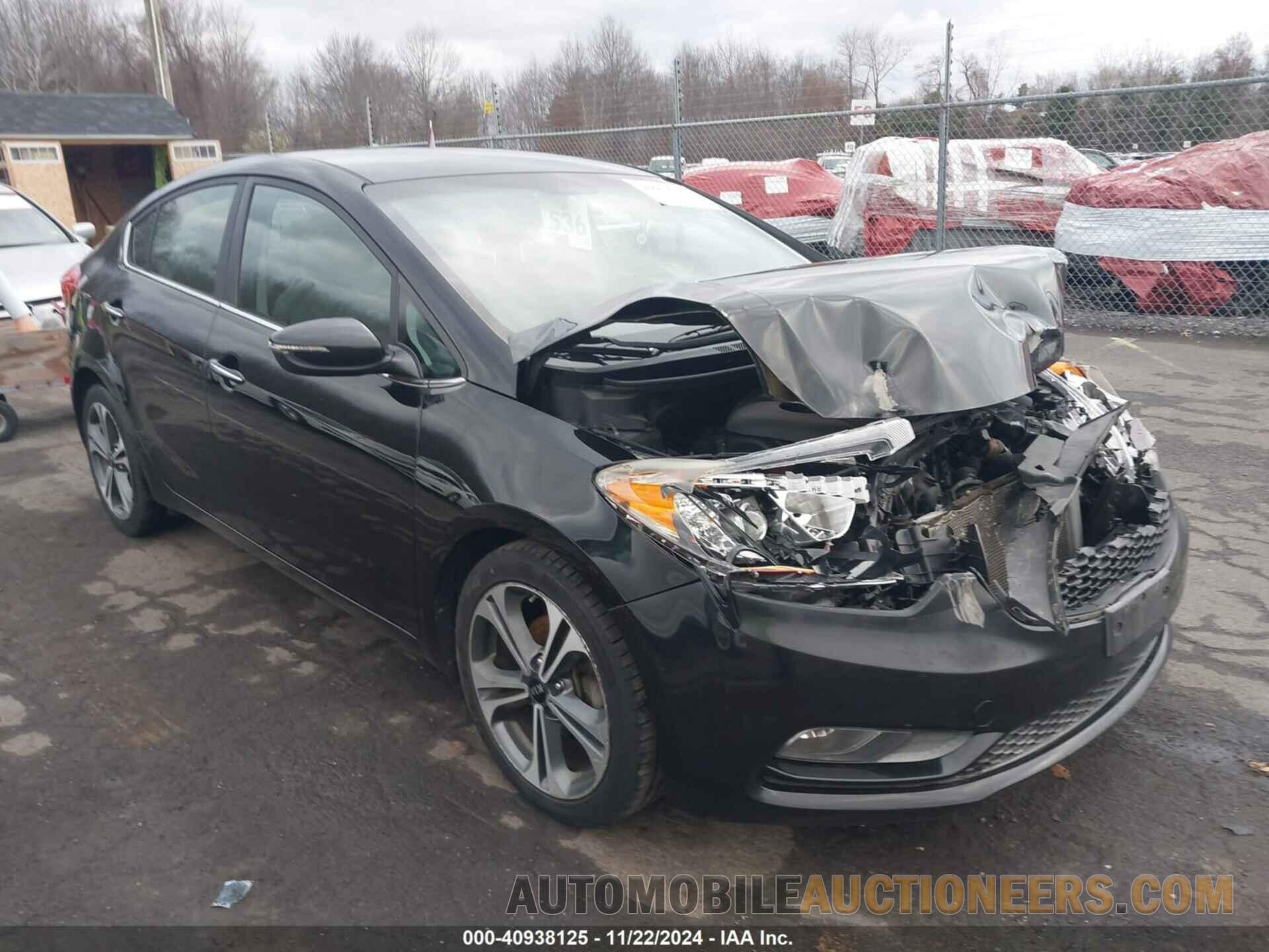 KNAFX4A8XG5447432 KIA FORTE 2016