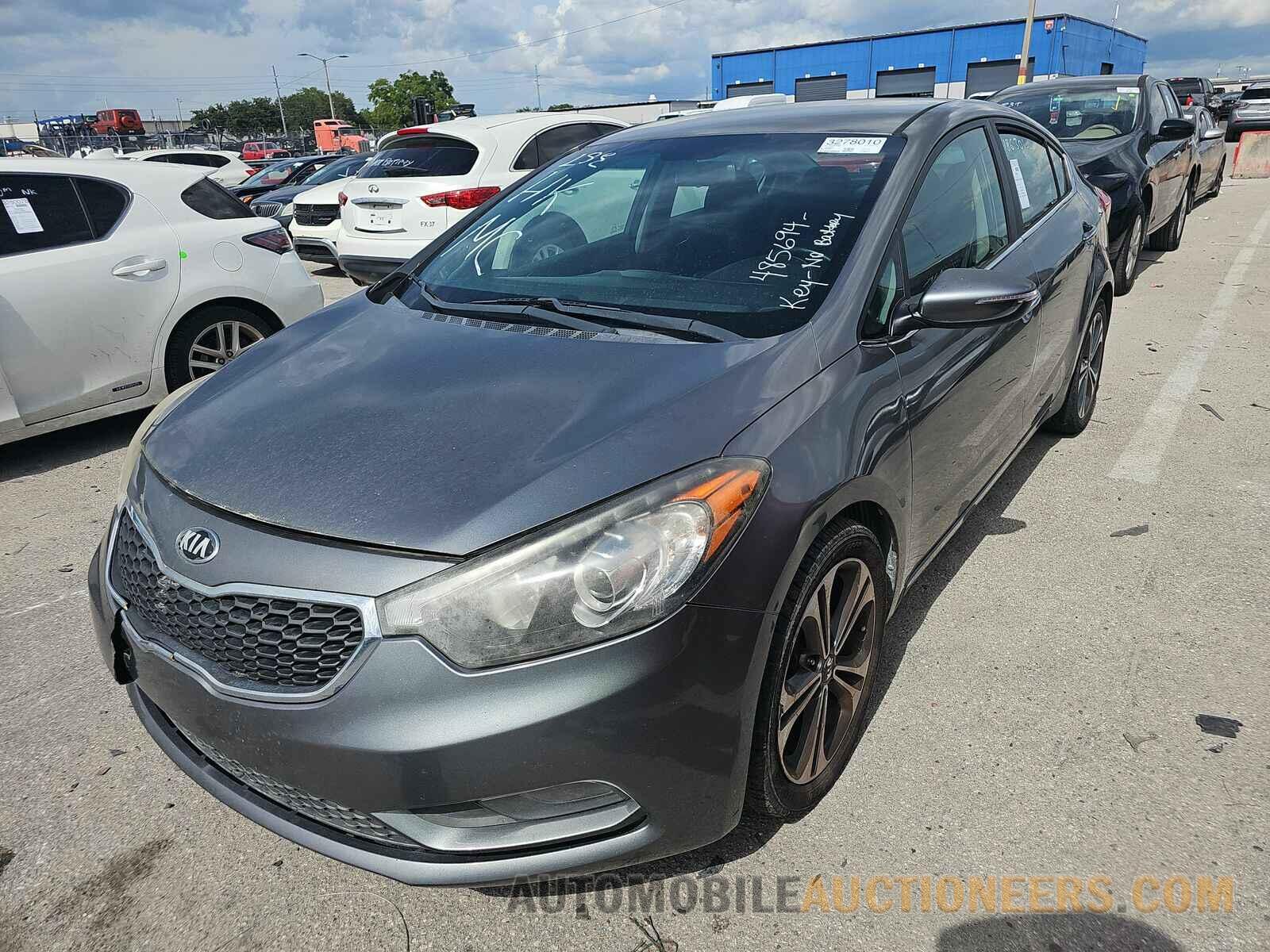 KNAFX4A8XG5485694 Kia Forte EX 2016