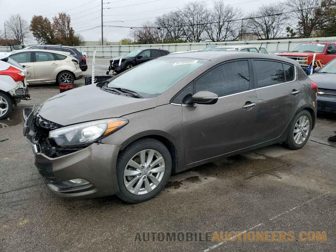 KNAFX5A84E5160283 KIA FORTE 2014